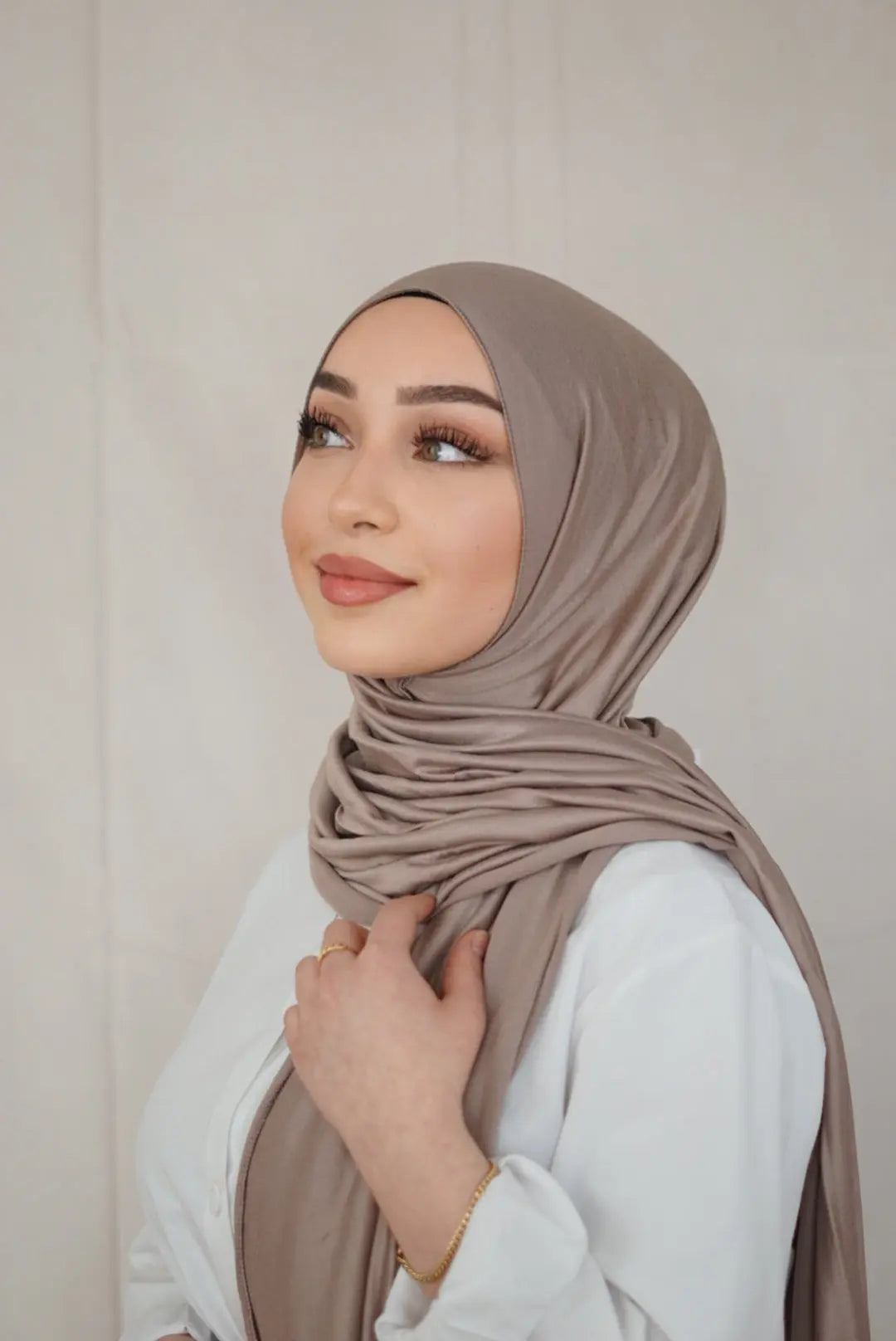 Jersey - nude ashy brown Losyana.Shop