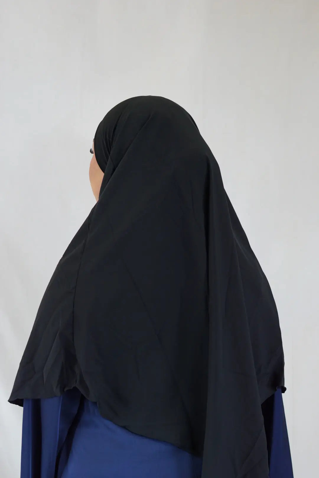 Short Khimar - Black Losyana.Shop