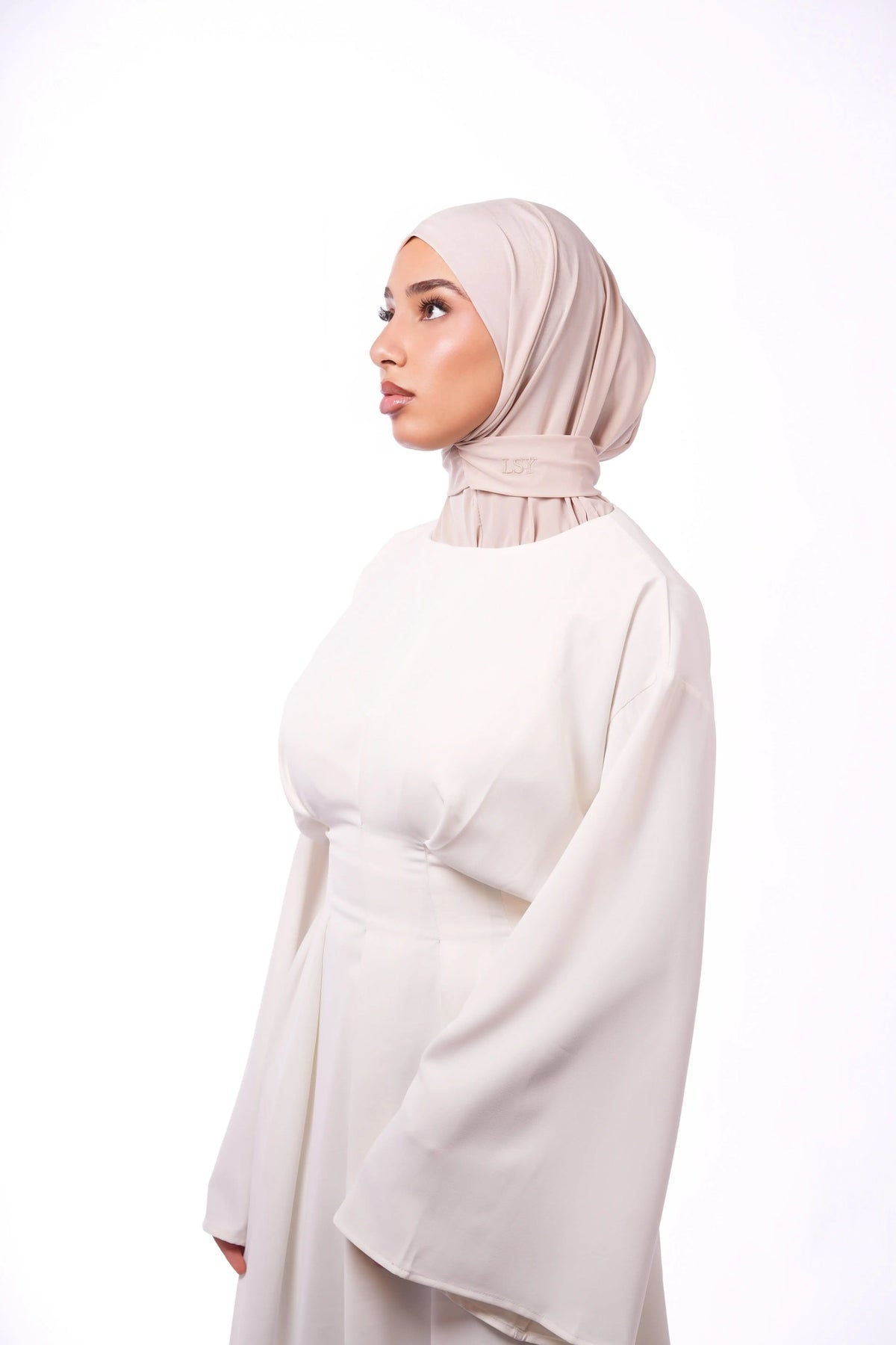 Instant Hijab - cream