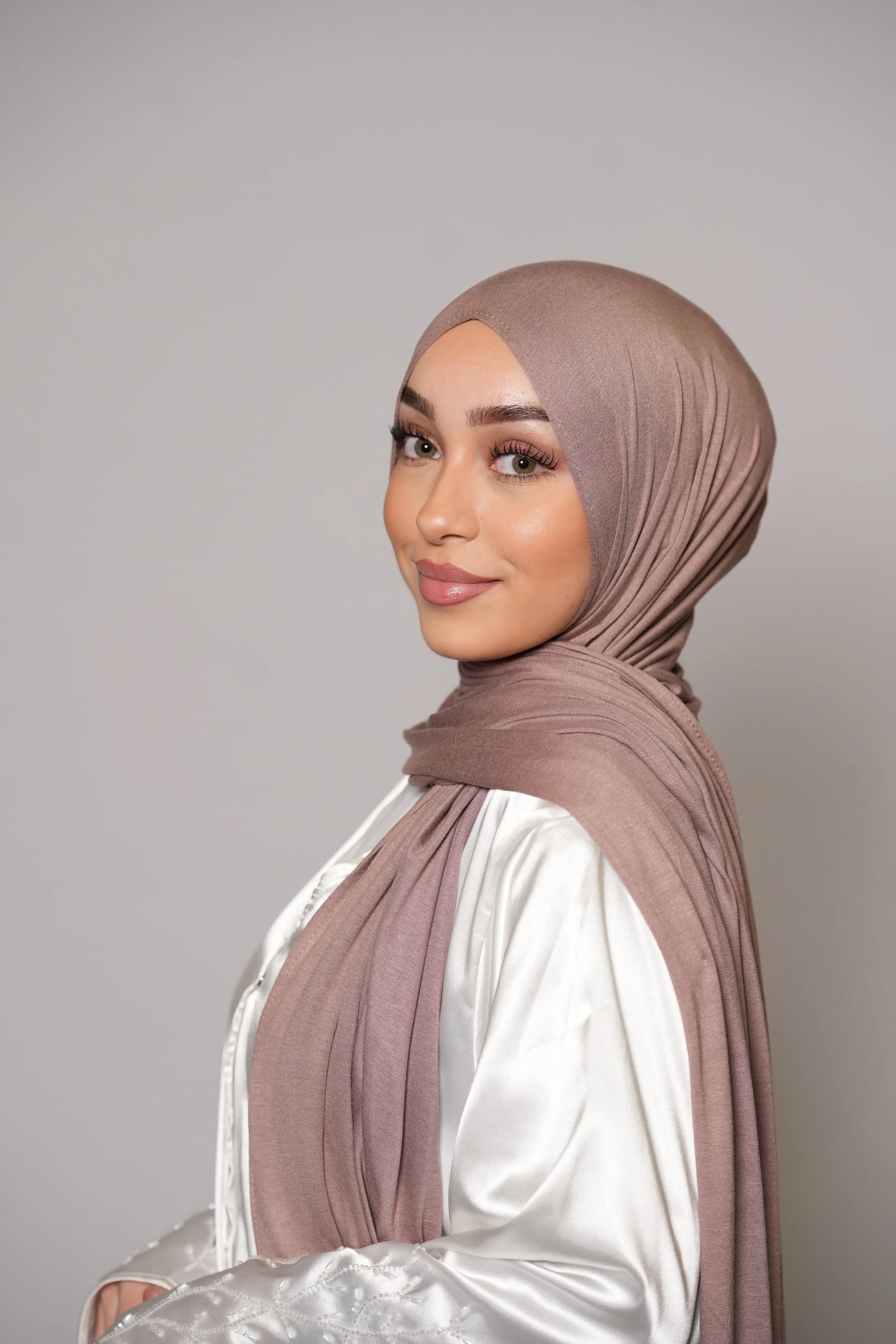 Premium Bamboo Jersey - old rose Losyana.Shop