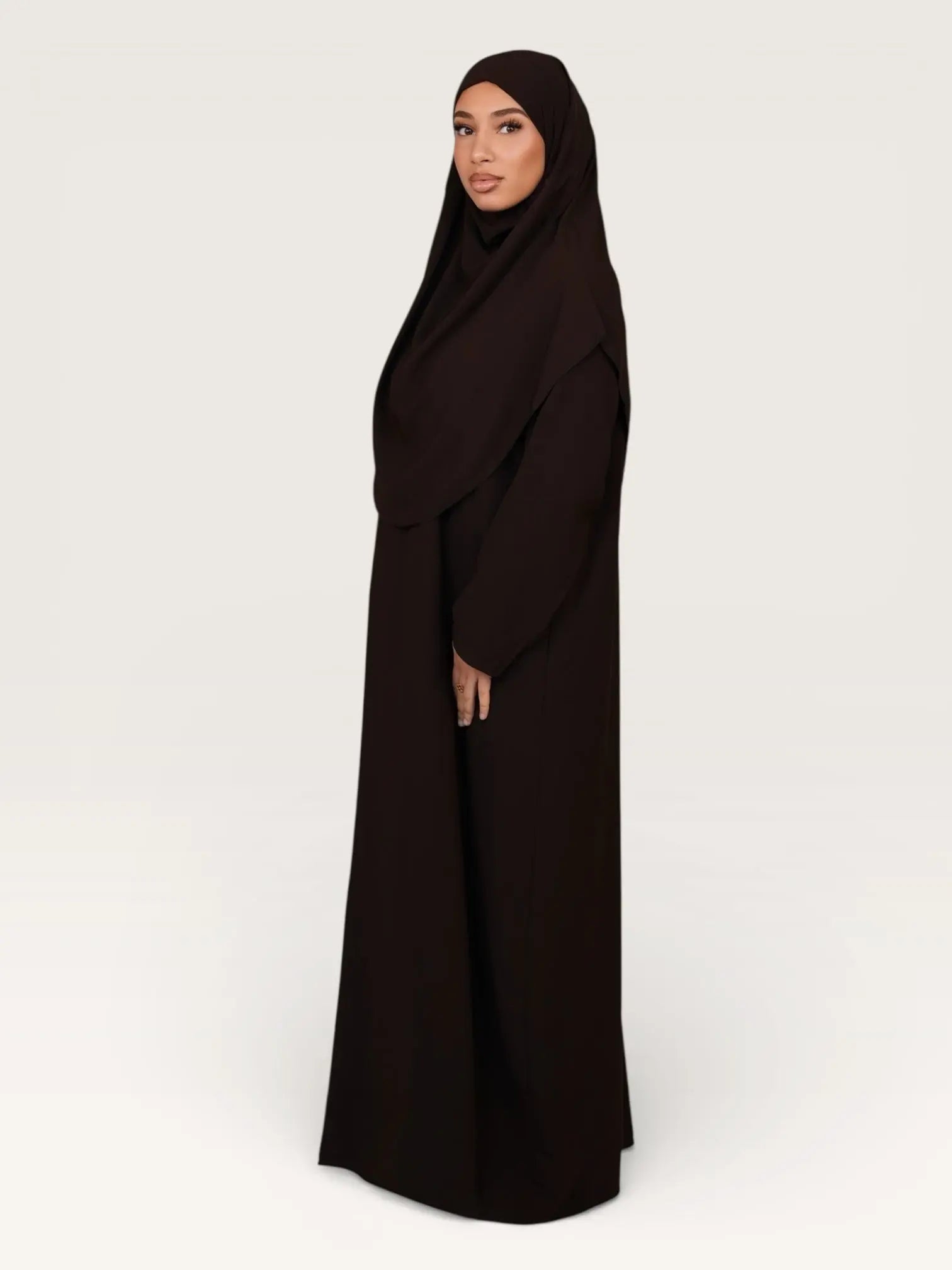 prayer dress medina - espresso