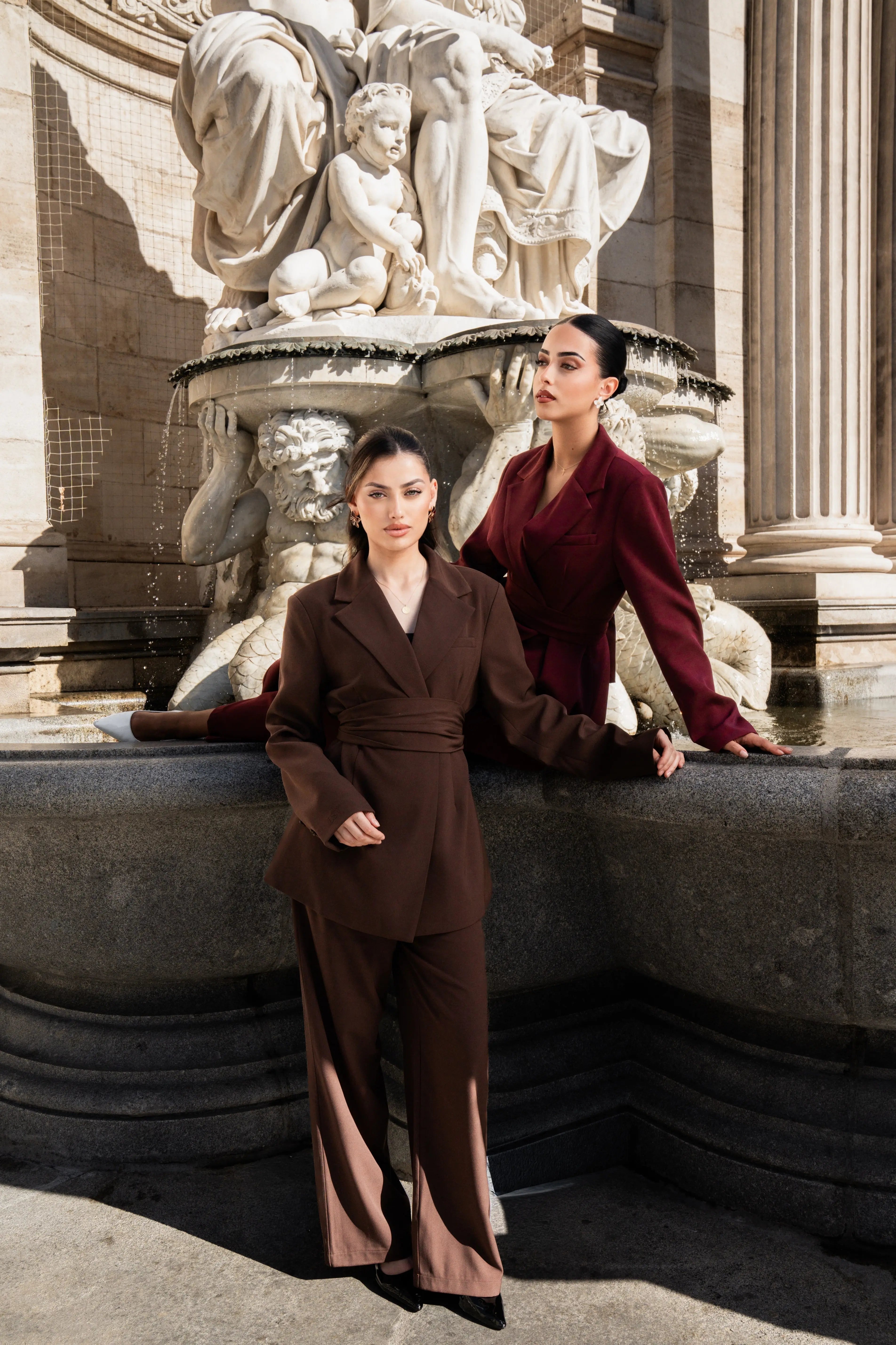 the noble pants - mocca mousse Losyana.Shop