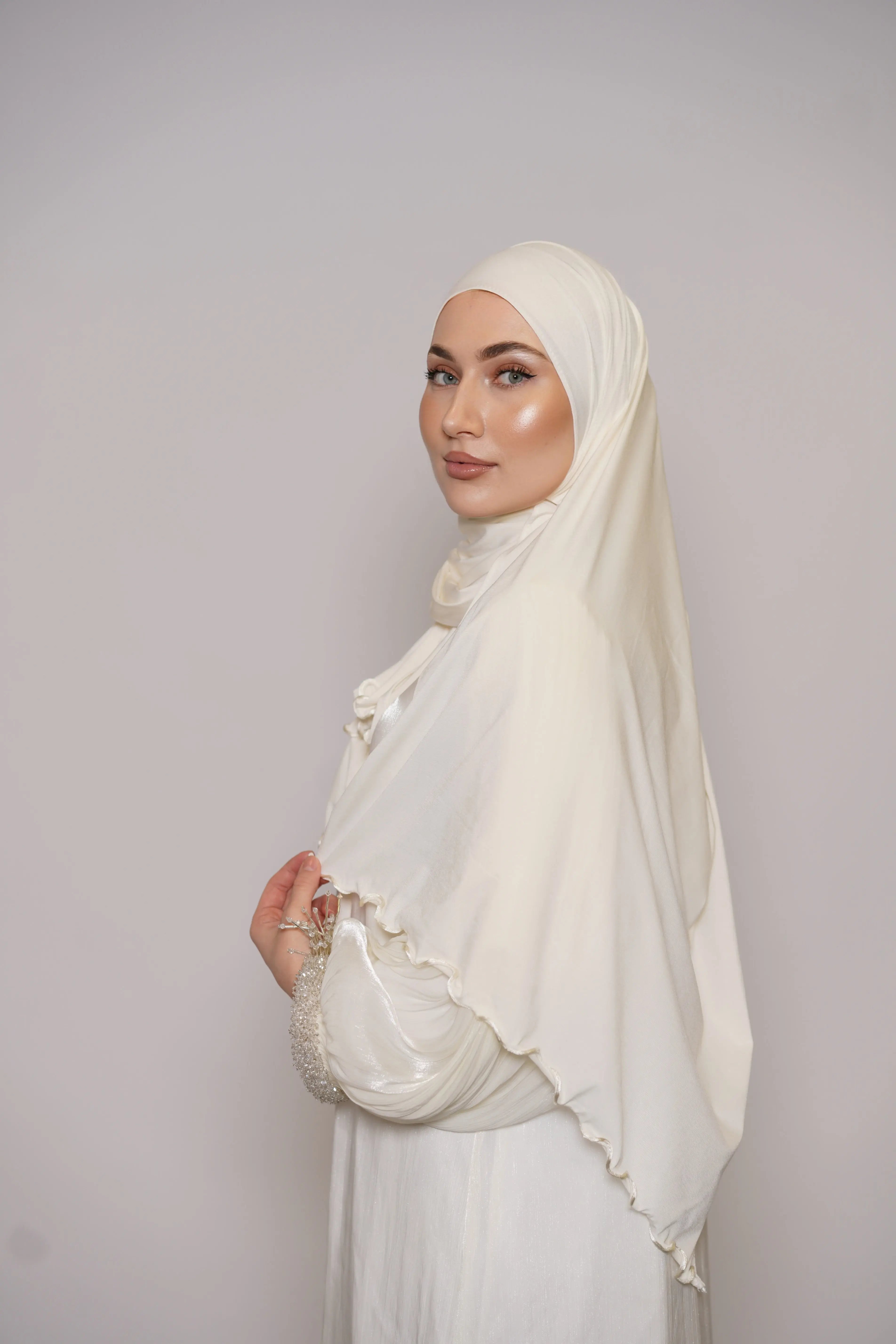 Premium Jersey Line - white Losyana.Shop