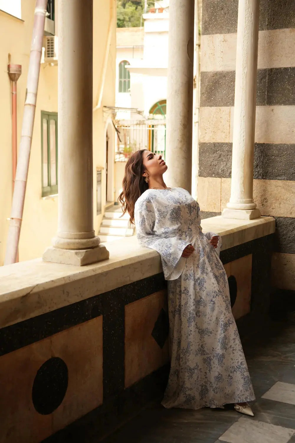 LA BALLEZA CORSET DRESS - AMALFI GARDEN Losyana.nl