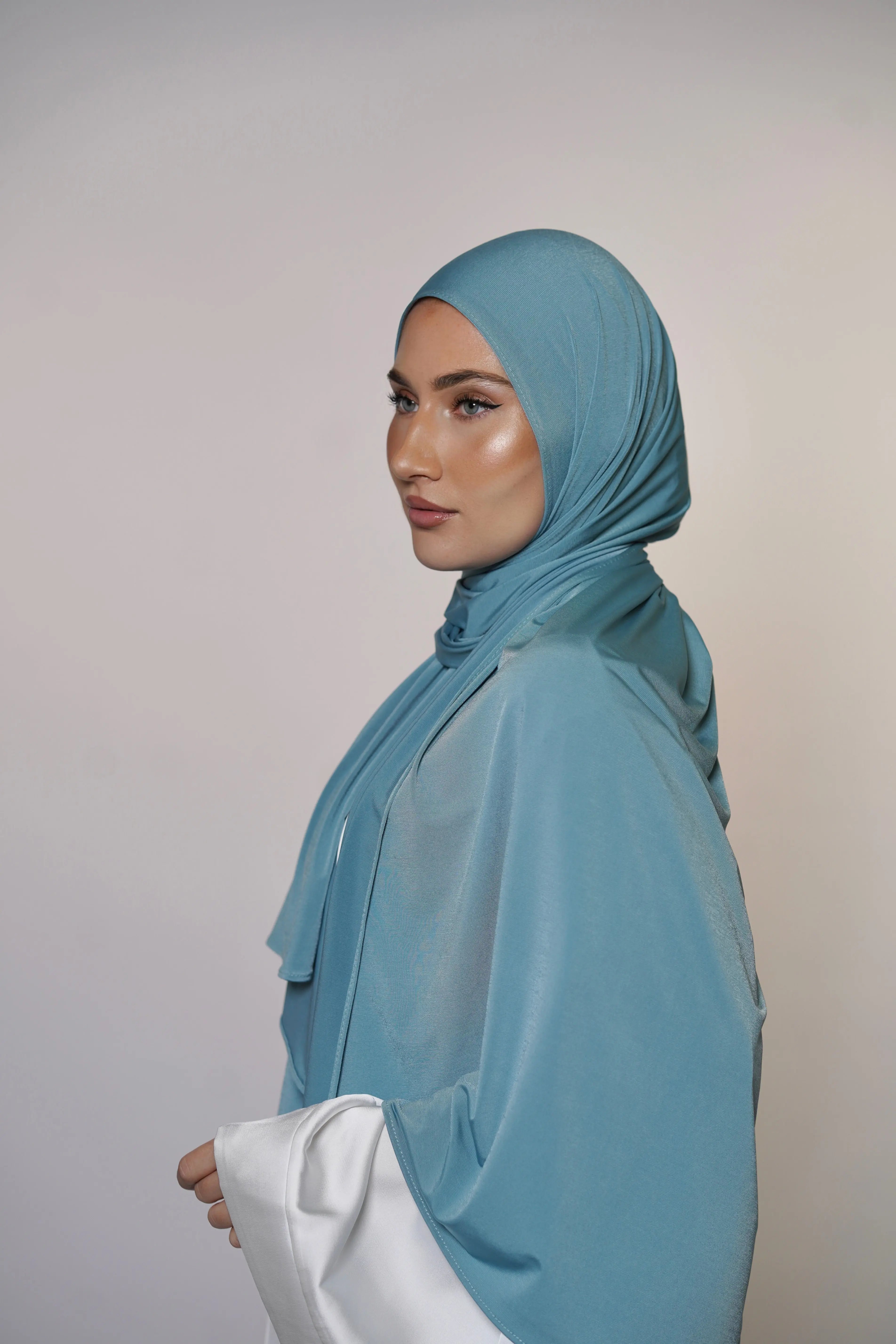 Satin Premium Jersey - sea Losyana.Shop