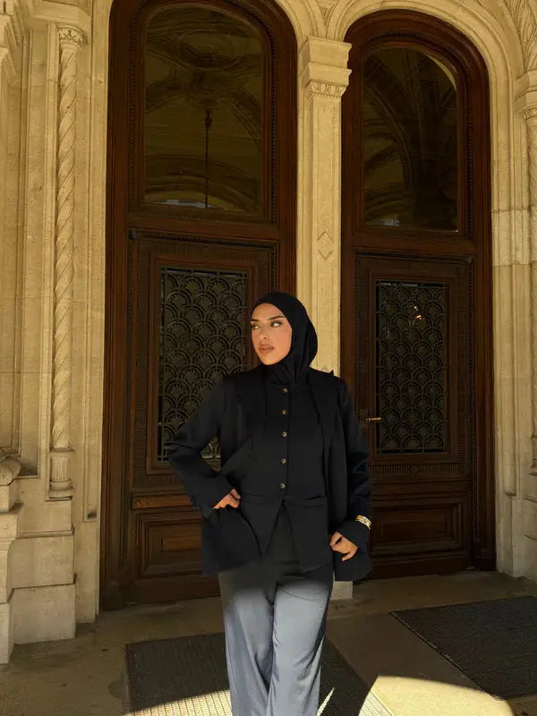 the palais pants - navy Losyana.Shop