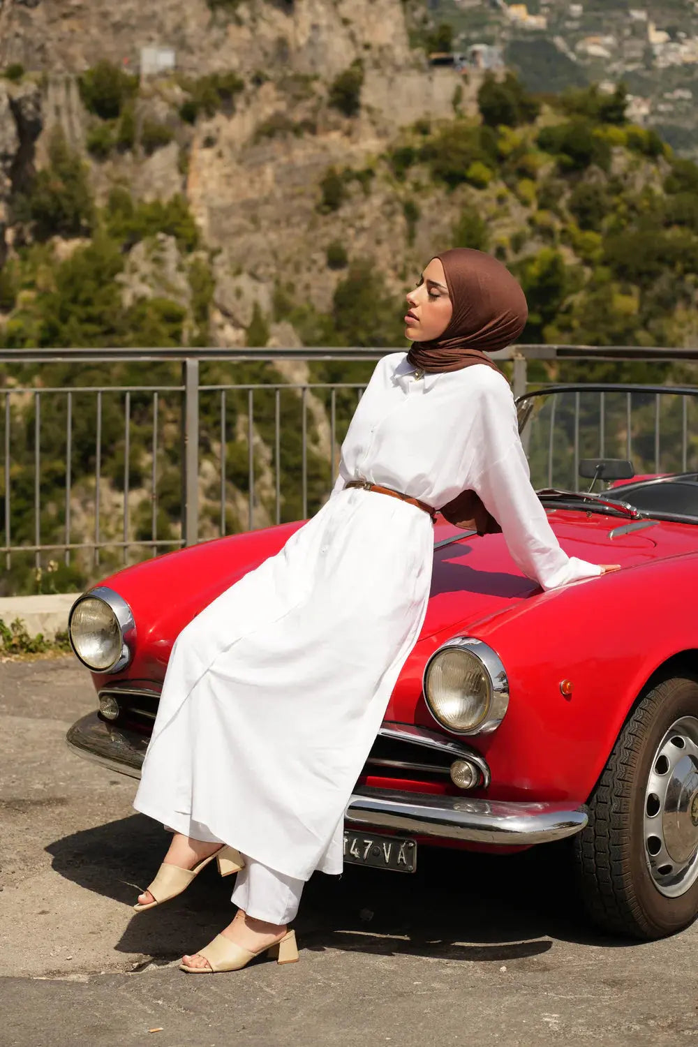 PALMA LINEN SET - WHITE Losyana.nl