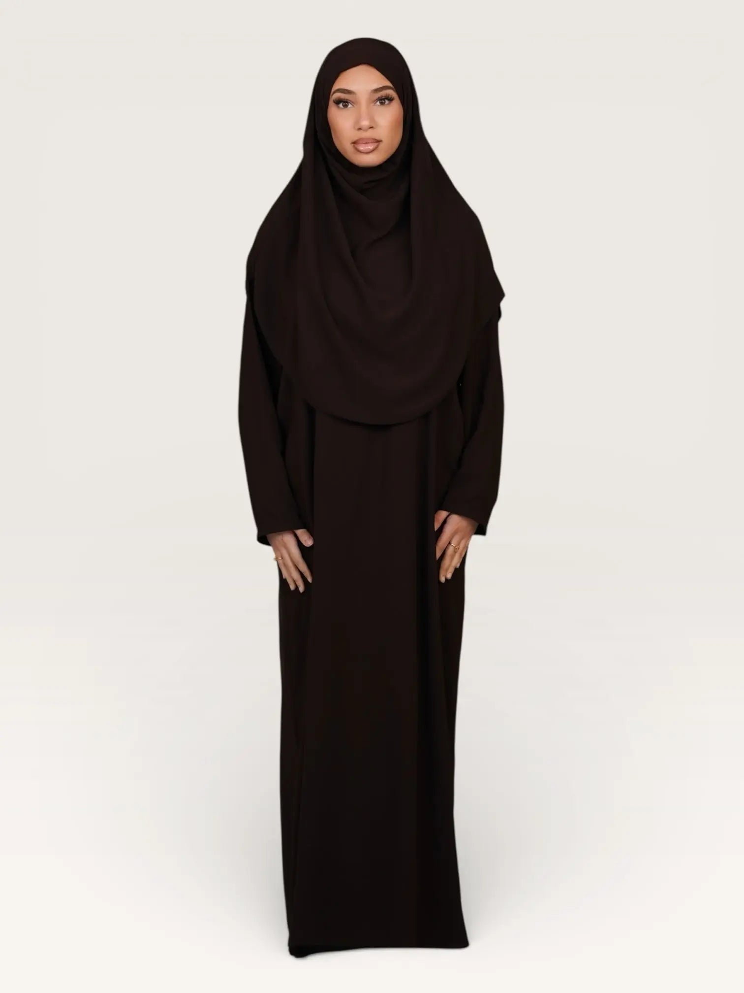 prayer dress medina - espresso