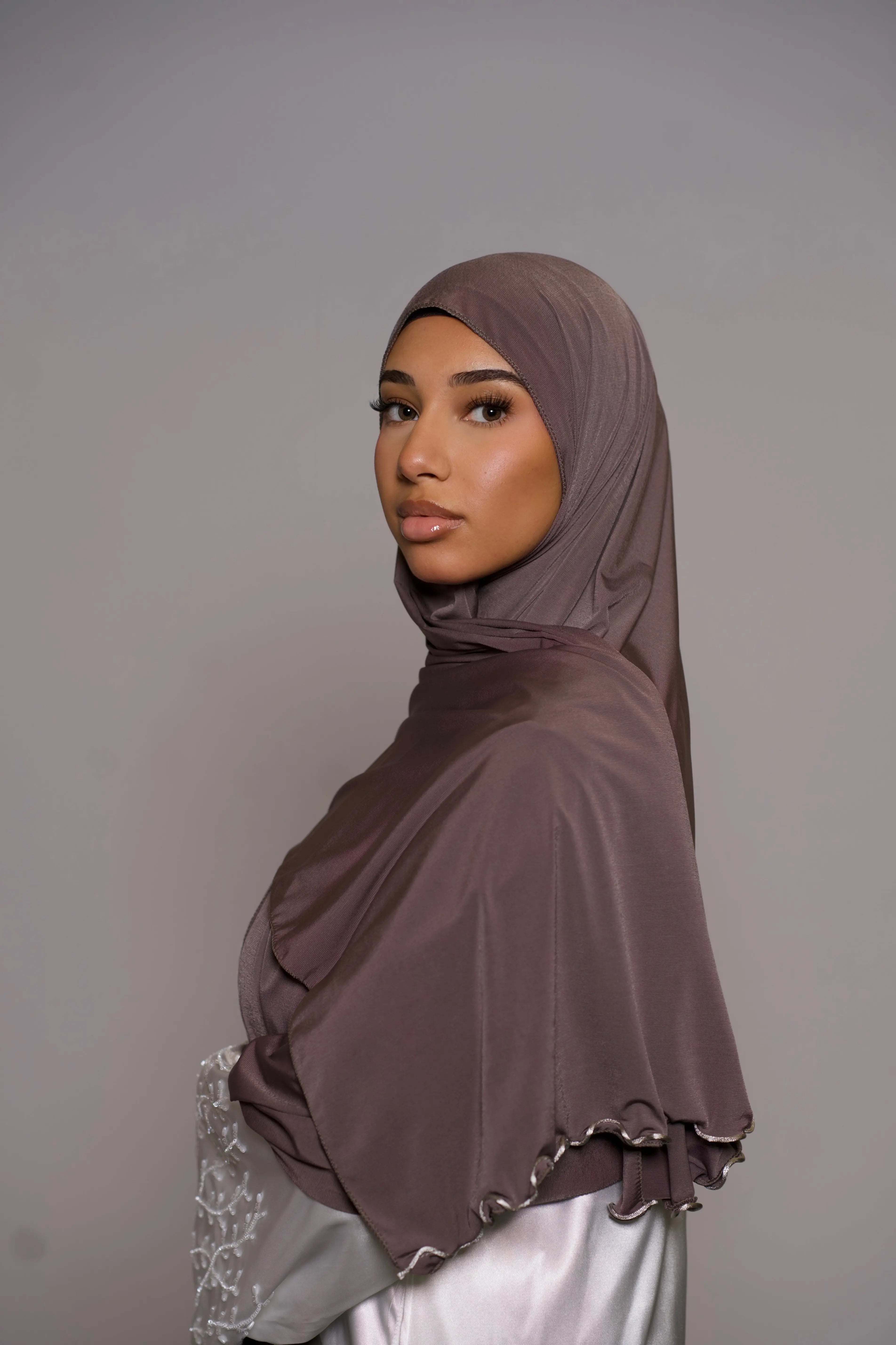 Premium Jersey Line - mocca brown Losyana.Shop