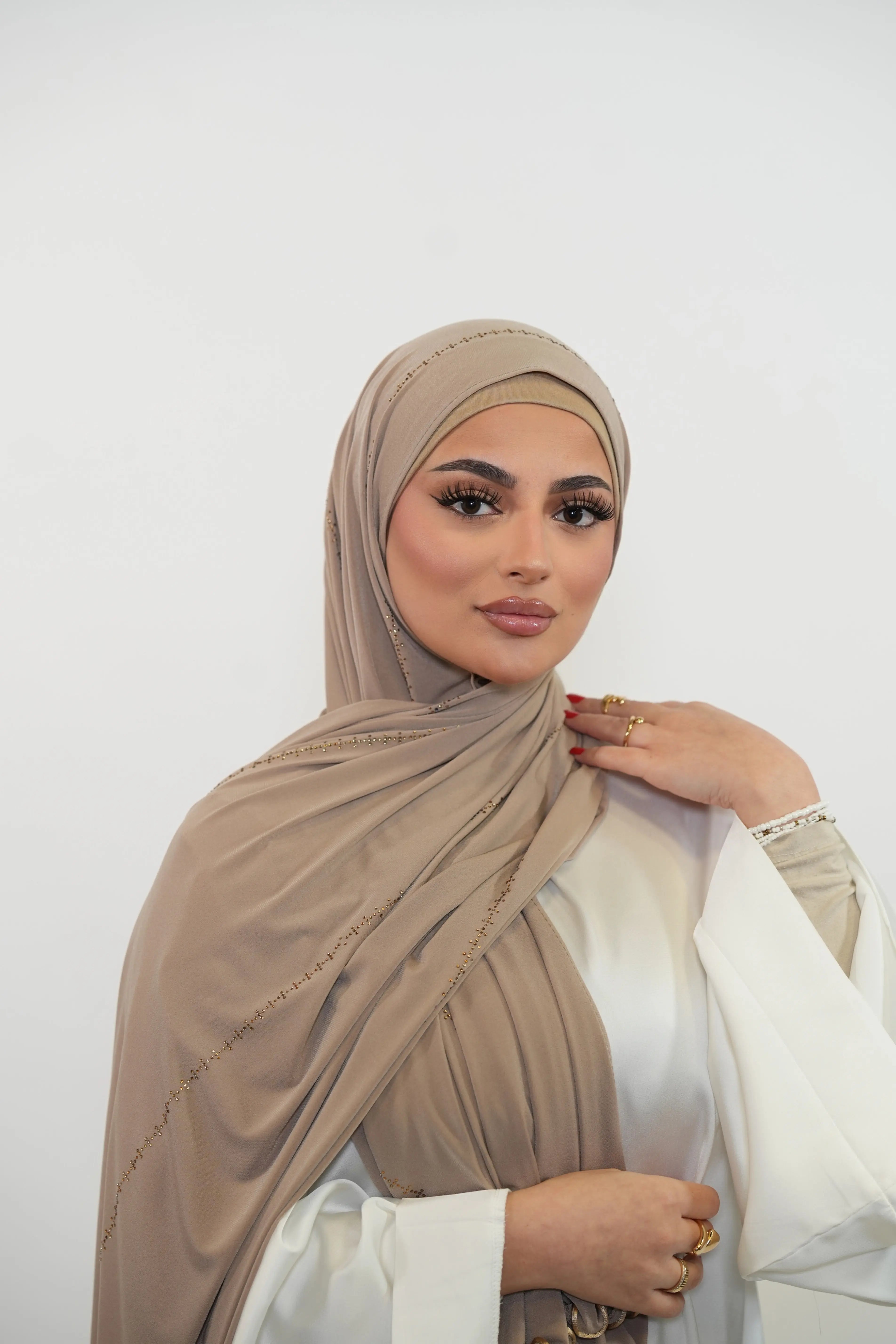 Diamond Premium Jersey 2 - dark beige Losyana