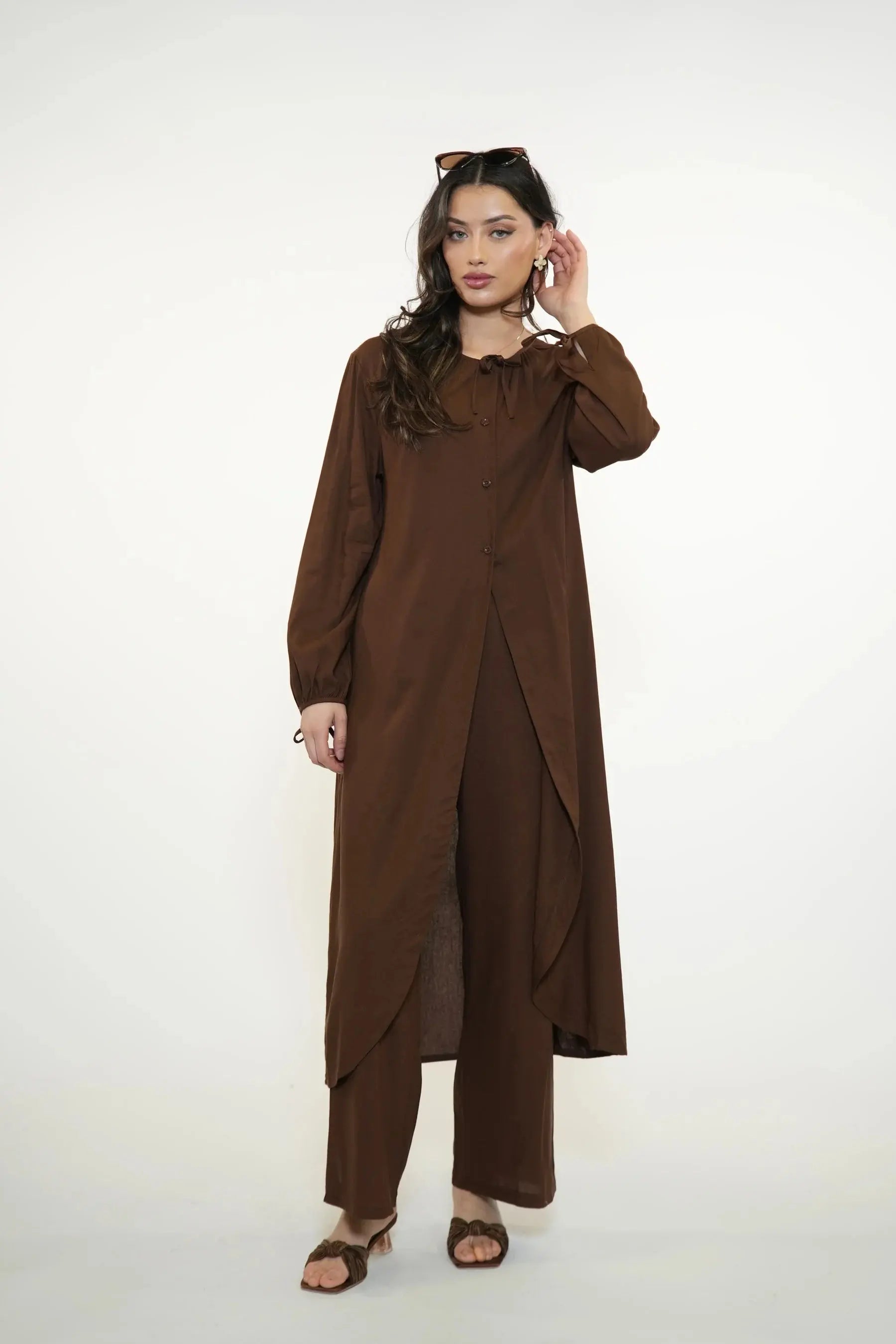 MEDITERRANEAN BREEZE SET - BROWN SUGAR Losyana.nl