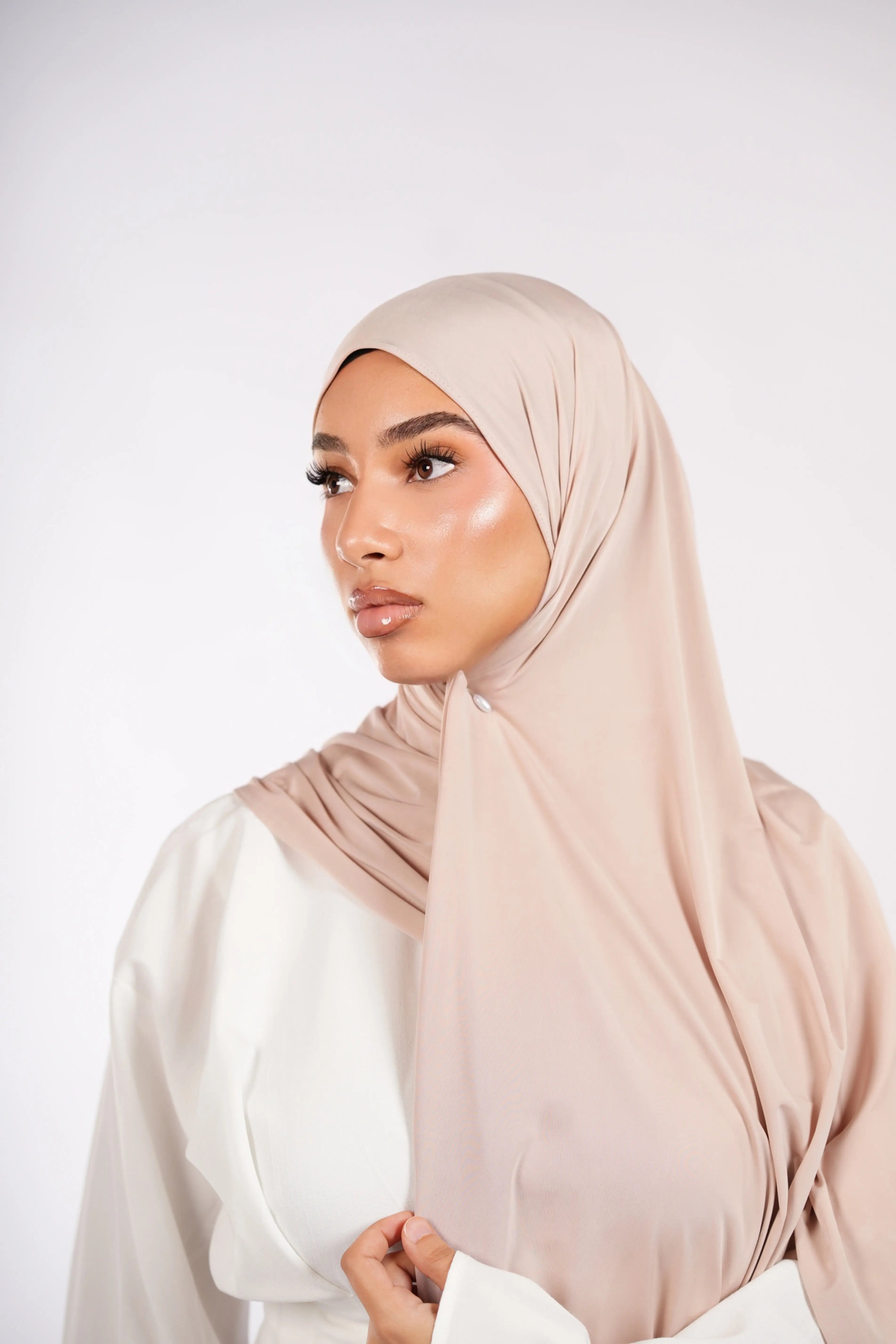 Liquid Jersey - Light beige Losyana.Shop