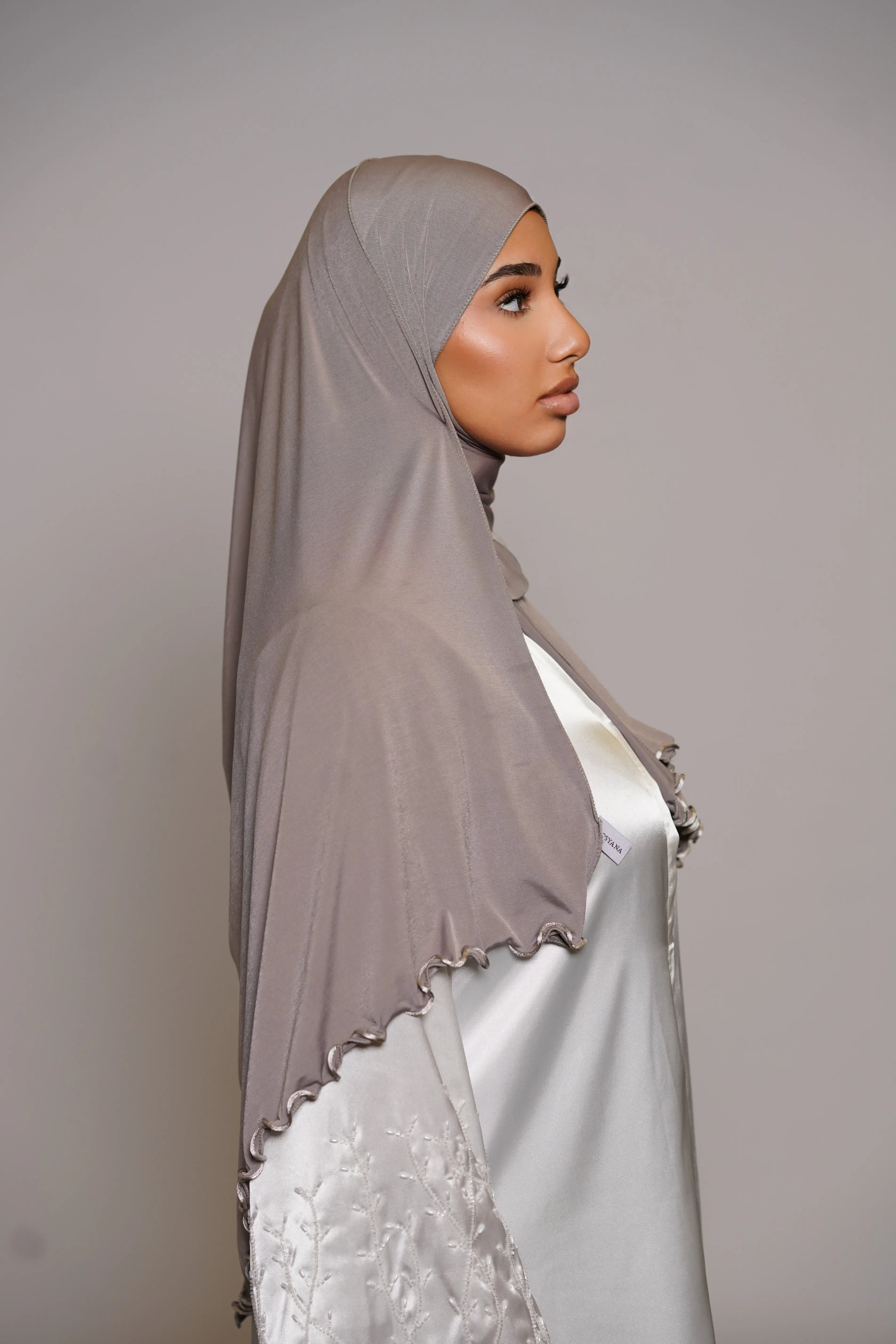 Premium Jersey Line - cream grey Losyana.Shop