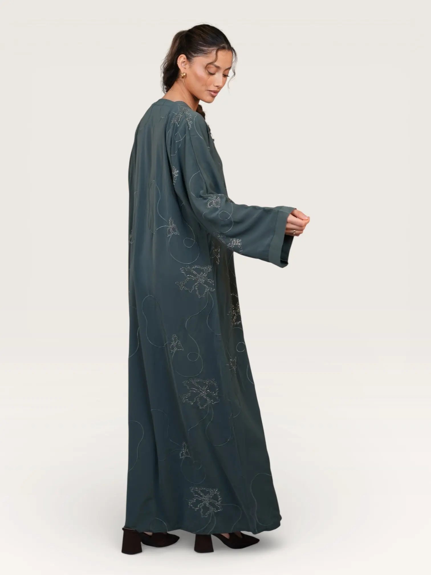 glitter abaya - lamantin
