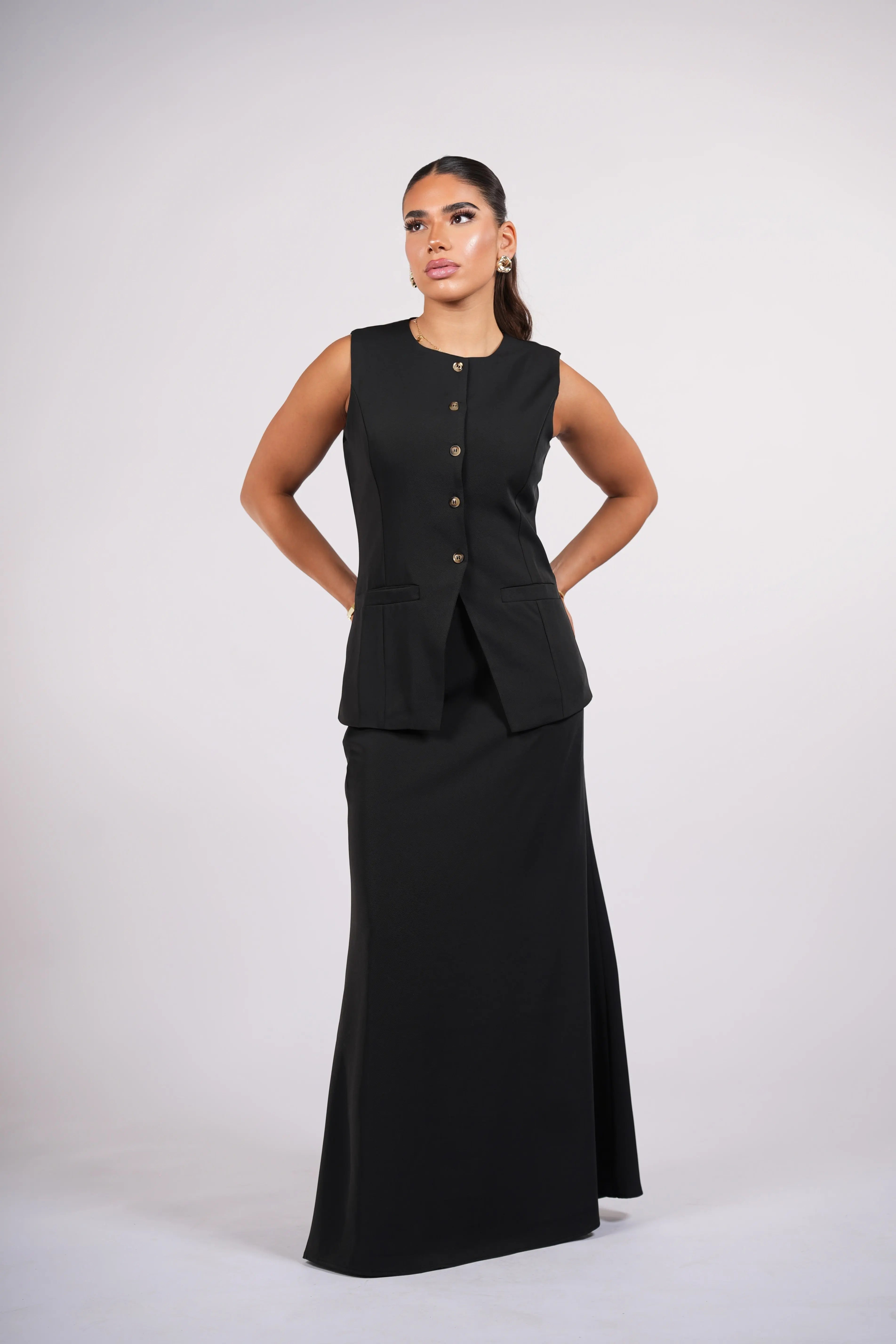 old vienna skirt - black Losyana.Shop