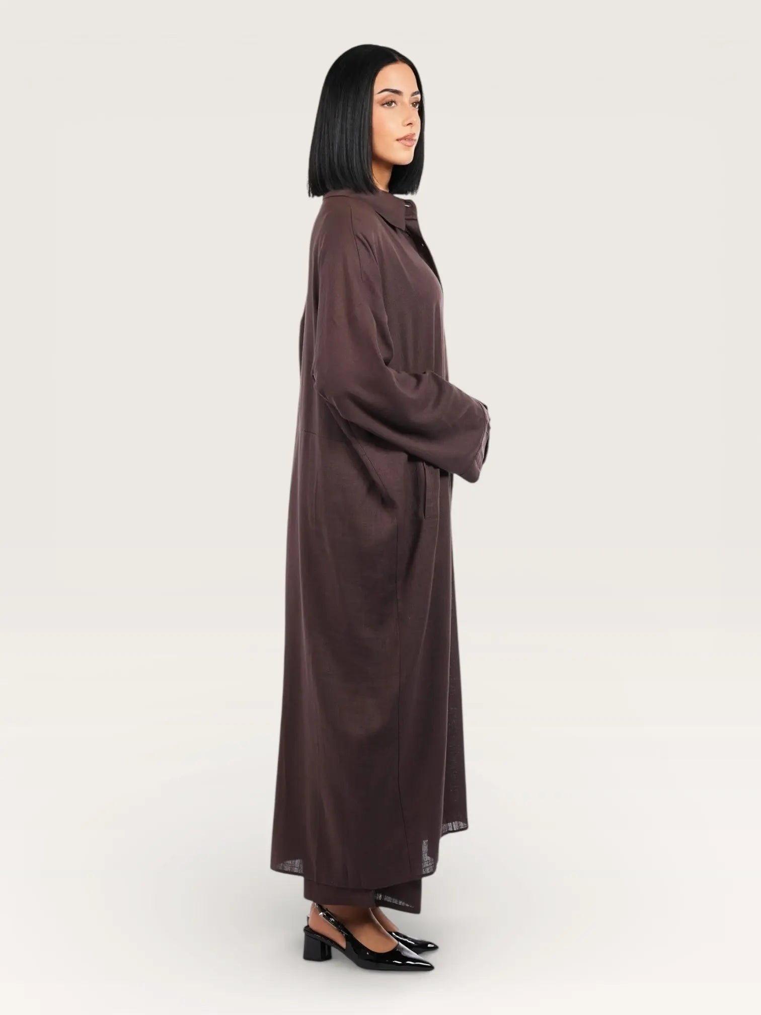 palma linen set - espresso