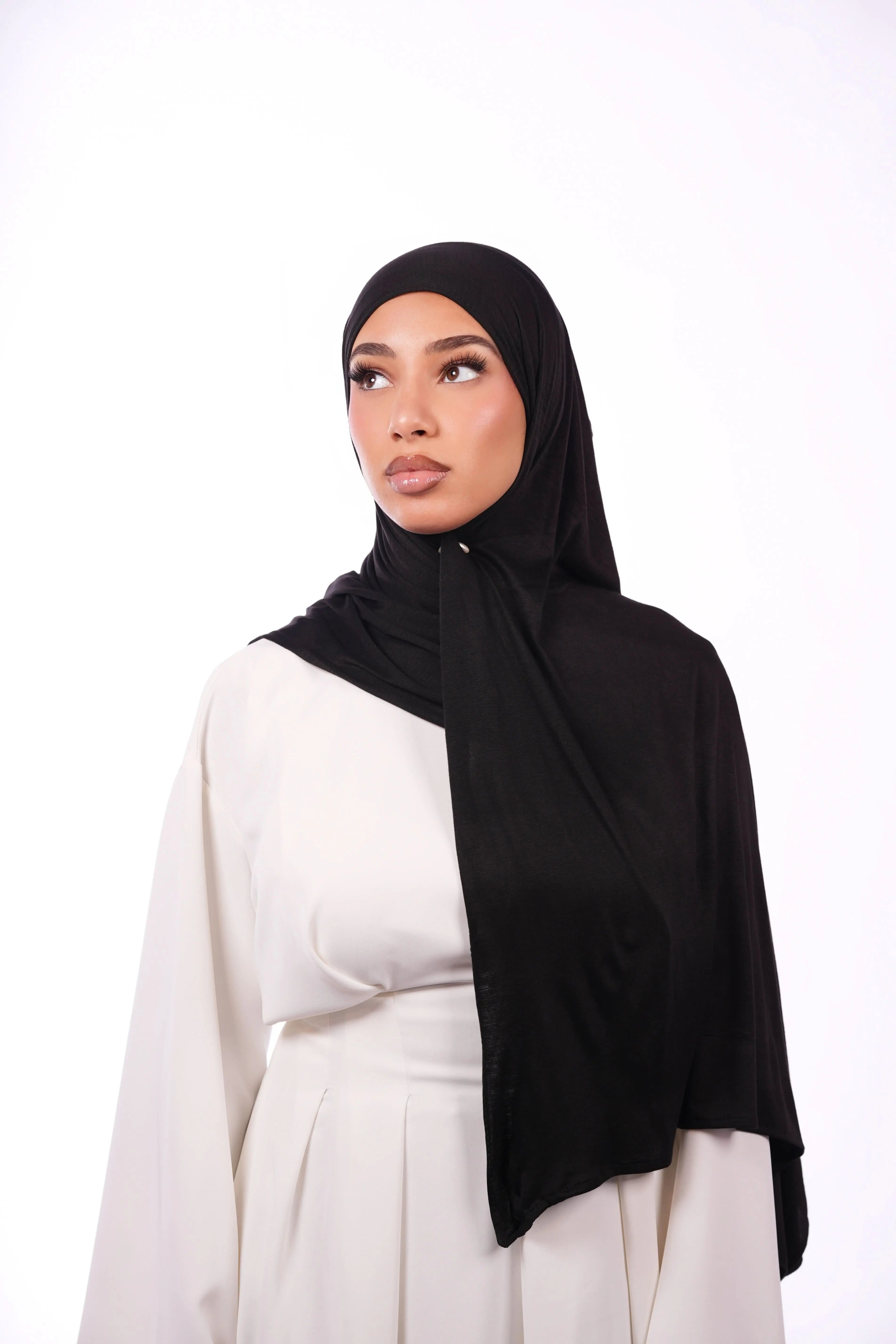 Bamboo Jersey - black - Losyana.Shop