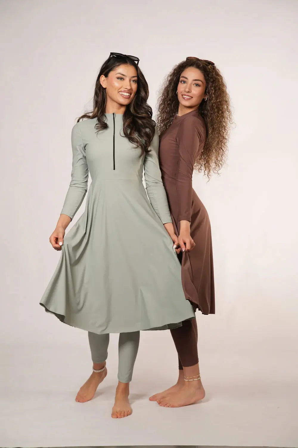 AZZURRA SET - BROWN Losyana.nl