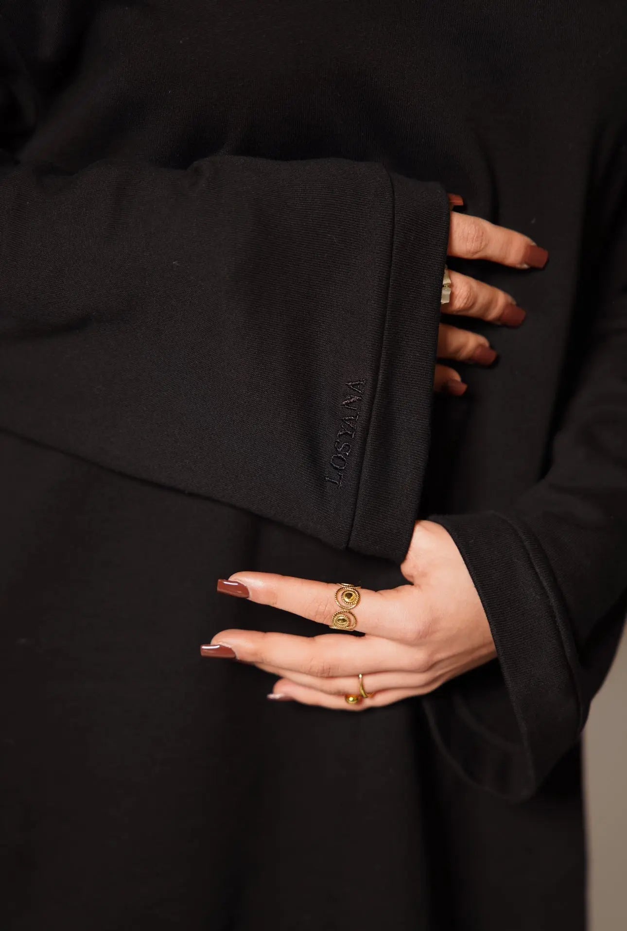 Lounge and Gym set - black Losyana.Shop