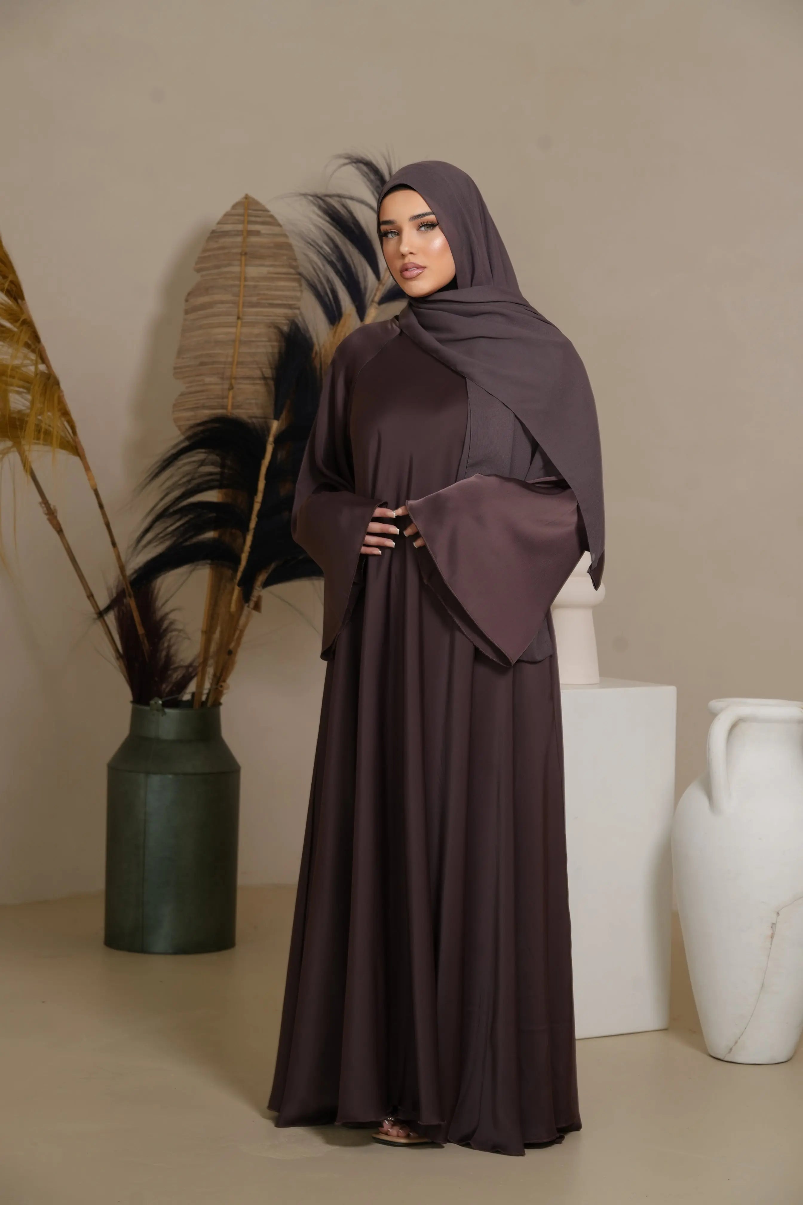 DXB Abaya - Brown Sugar Losyana.Shop