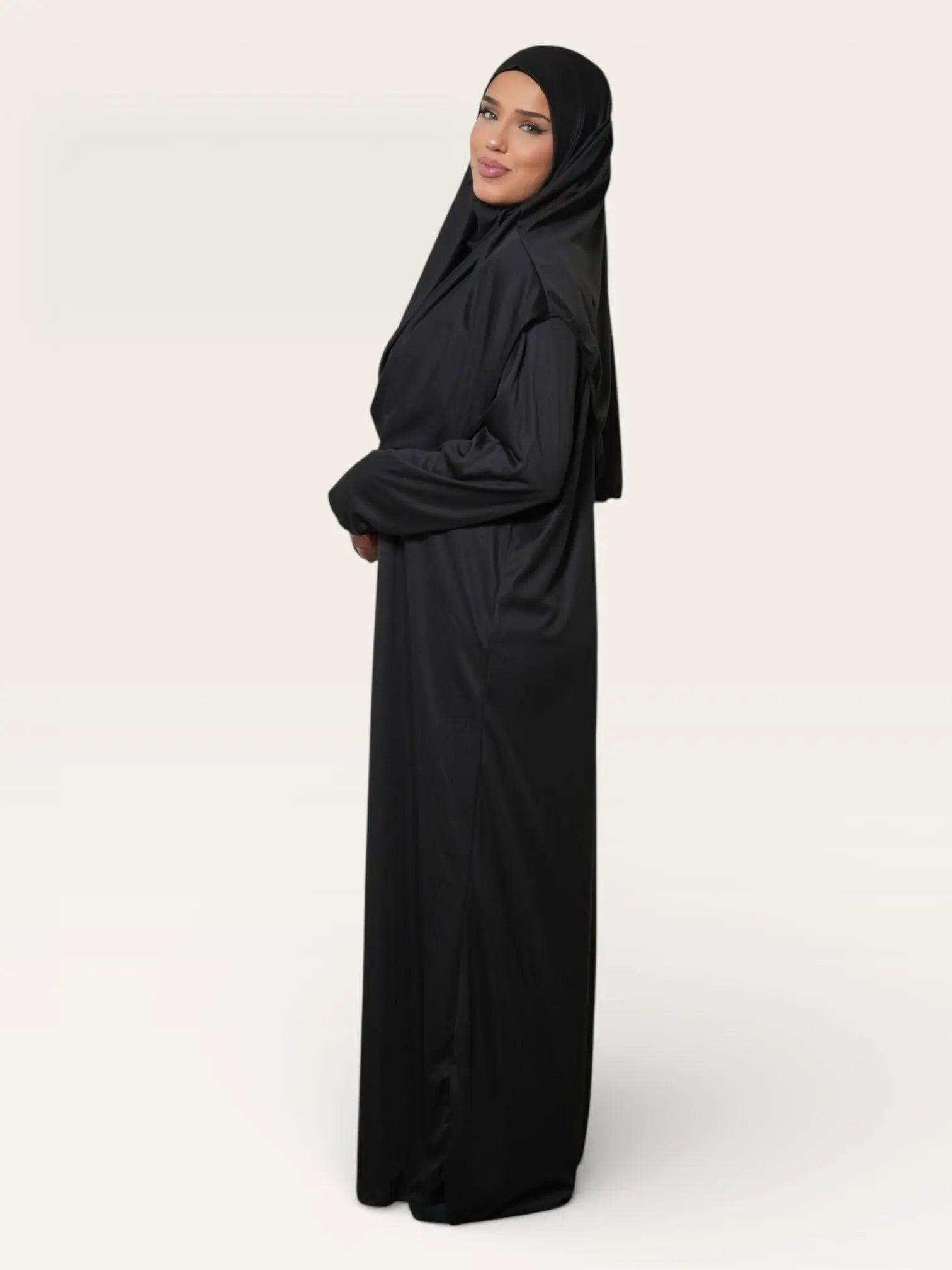 prayer dress jersey - black