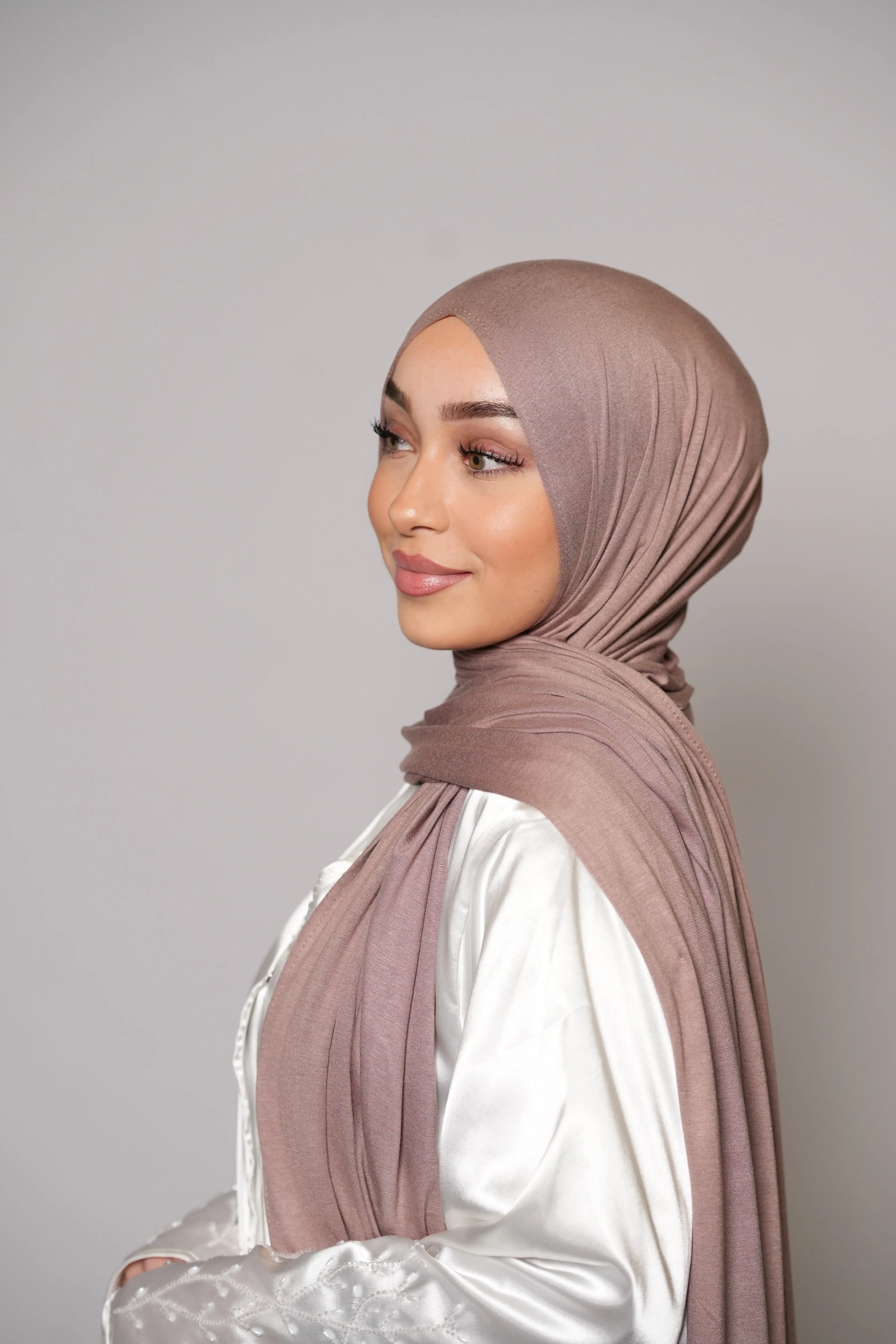 Premium Bamboo Jersey - old rose Losyana.Shop