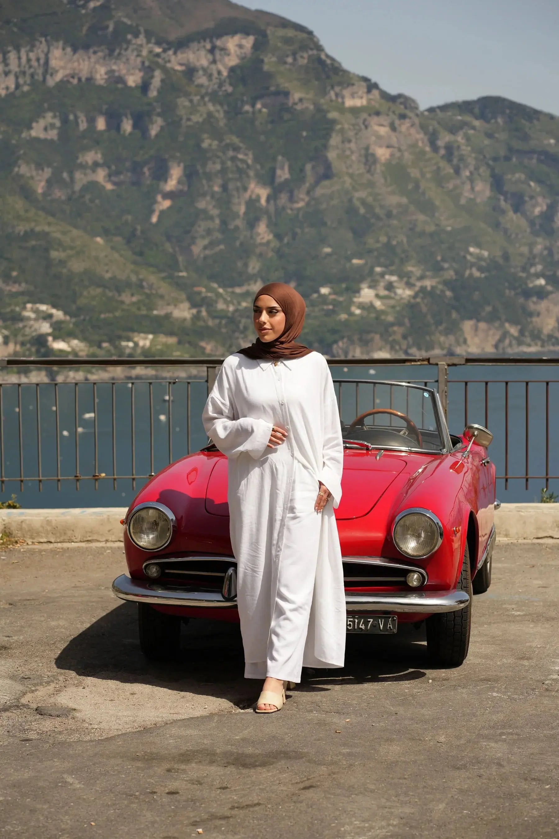 PALMA LINEN SET - WHITE