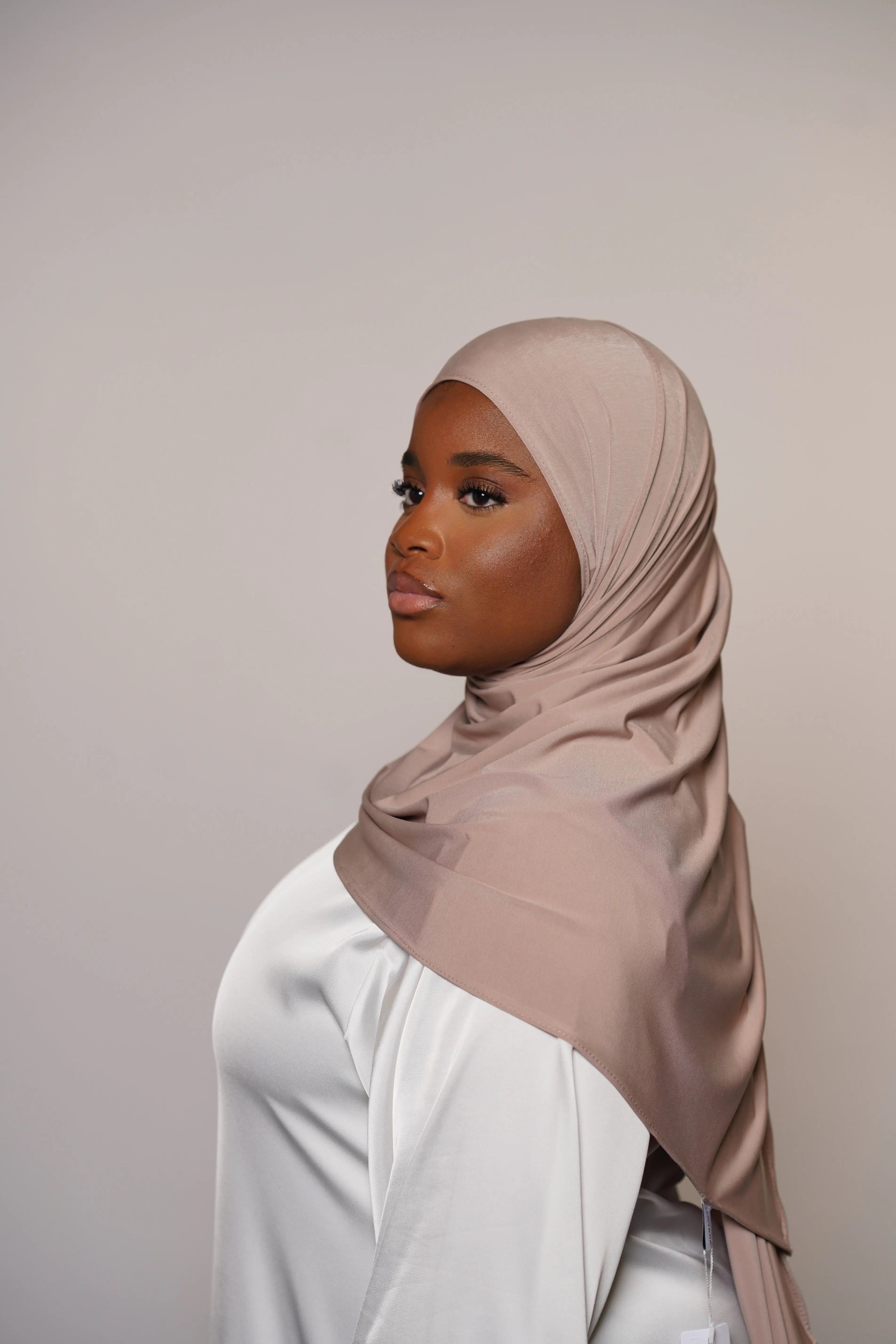 Satin Premium Jersey - nude Losyana.Shop