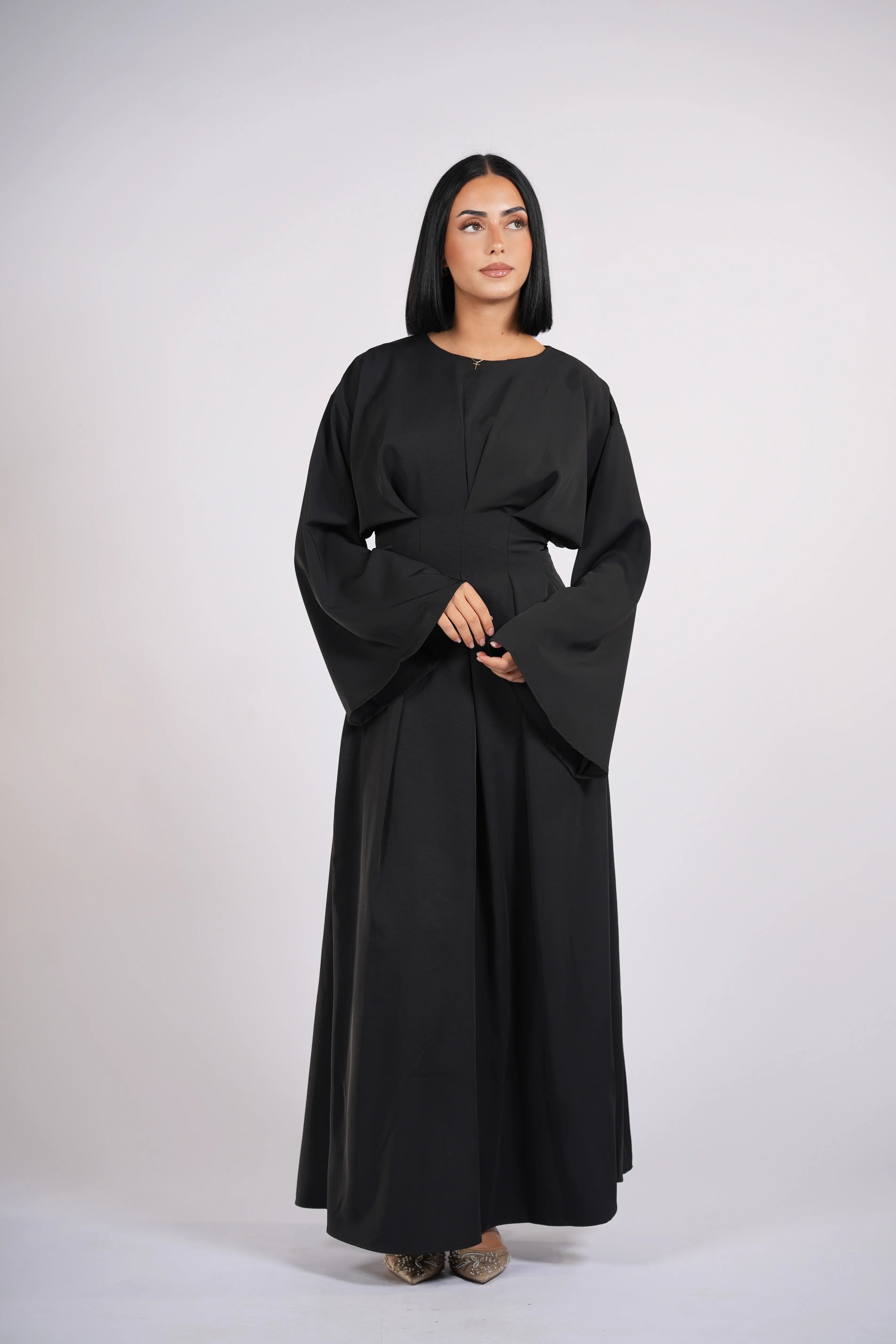 the corset dress - black Losyana.Shop