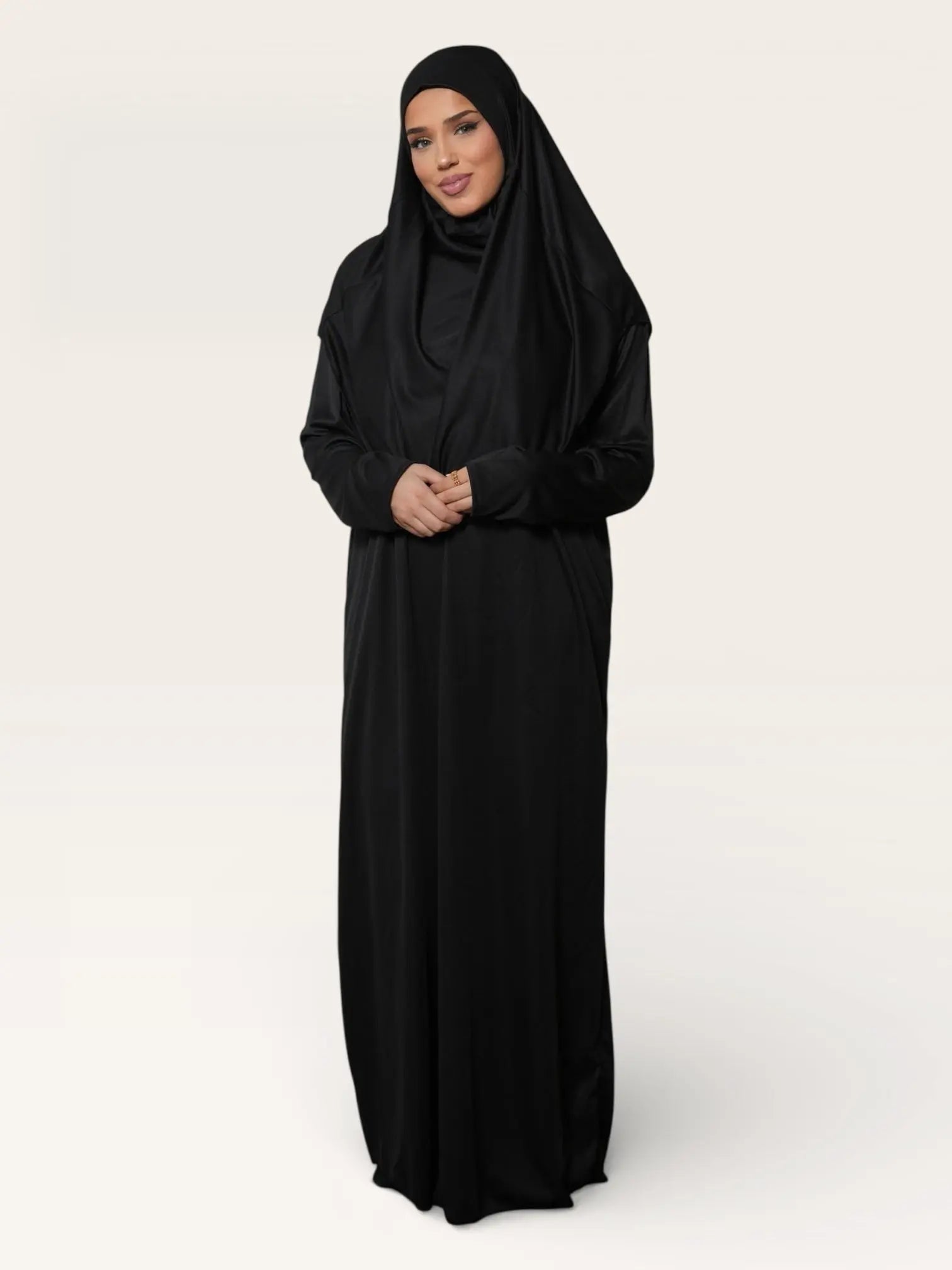 prayer dress jersey - black