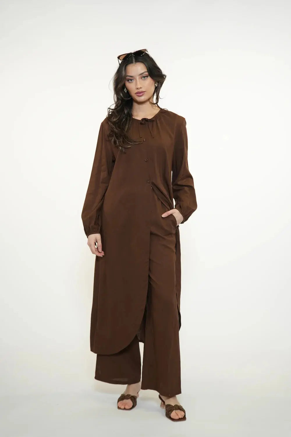 MEDITERRANEAN BREEZE SET - BROWN SUGAR Losyana.nl