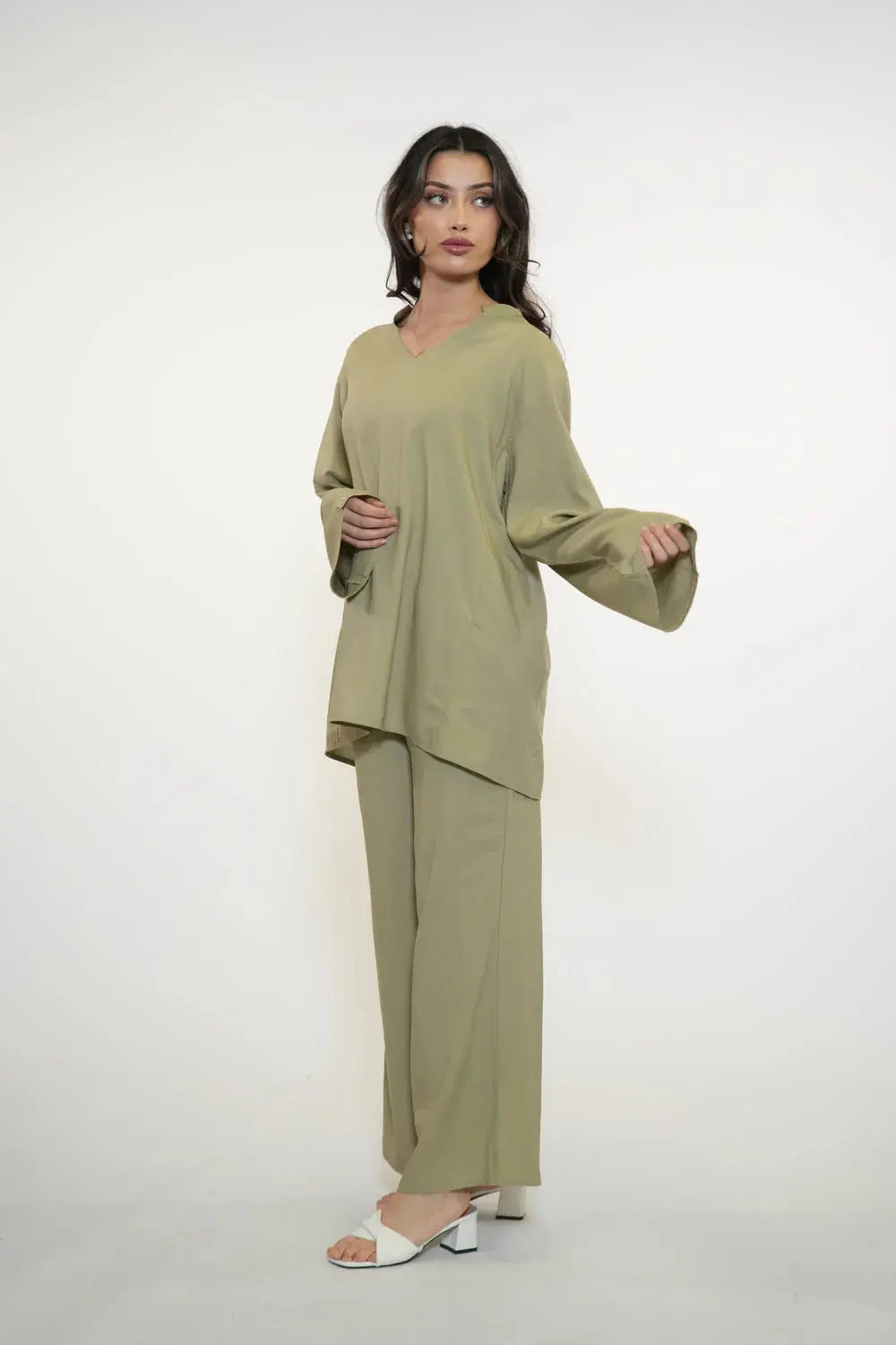 SICILIAN BREEZE SET - PISTACHIO Losyana.nl