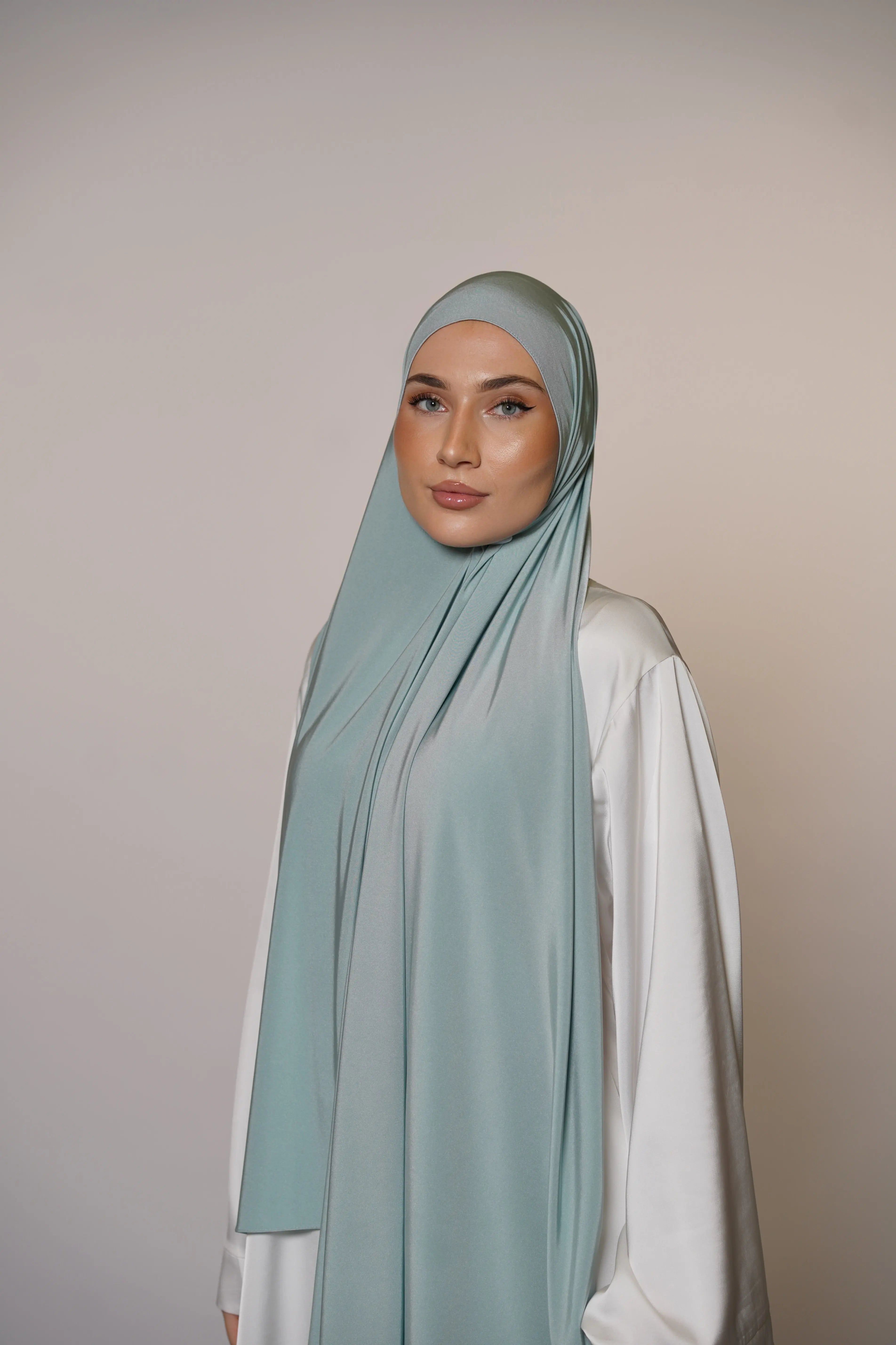 Satin Premium Jersey - mint Losyana.Shop