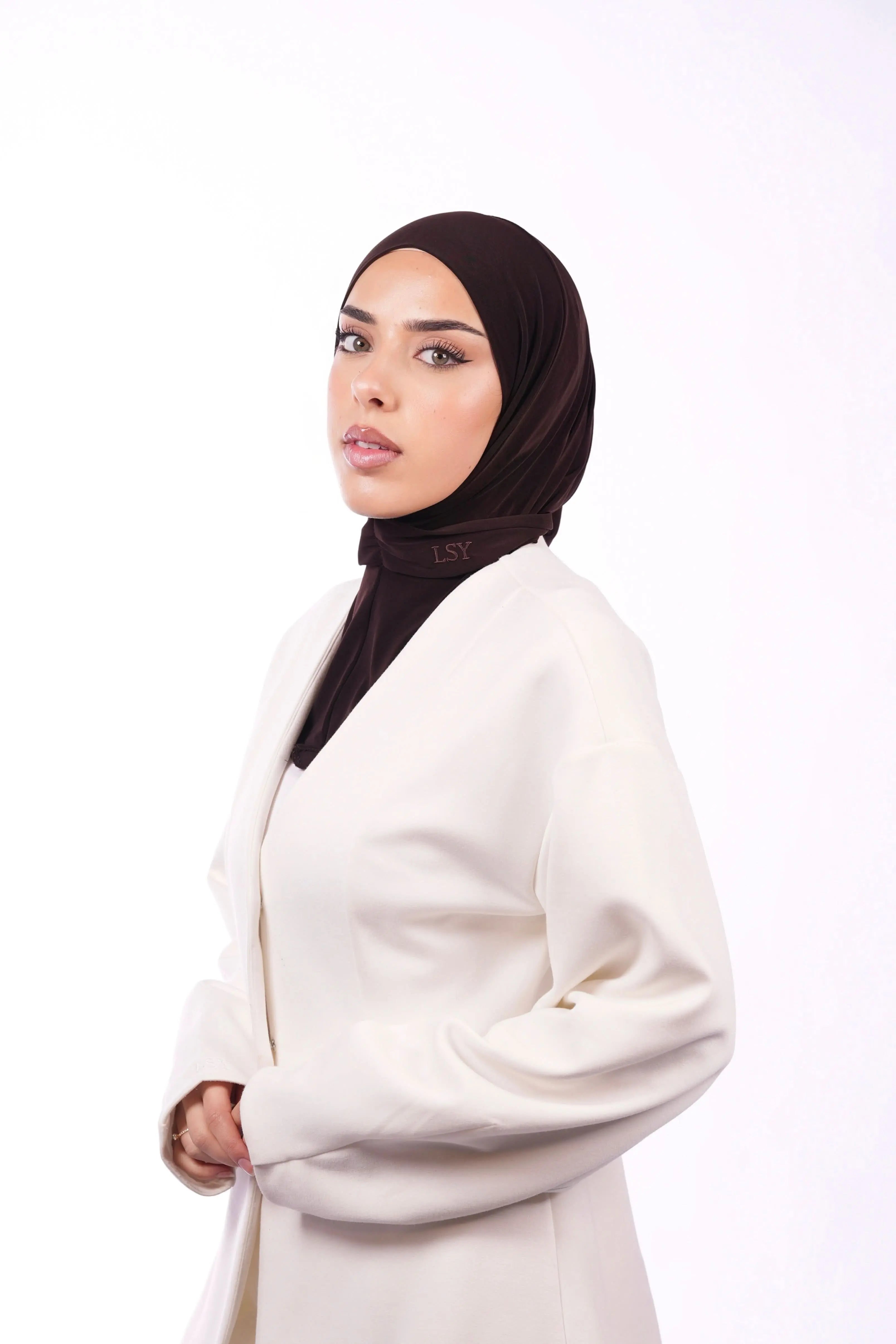 Instant Hijab - espresso - Losyana.Shop
