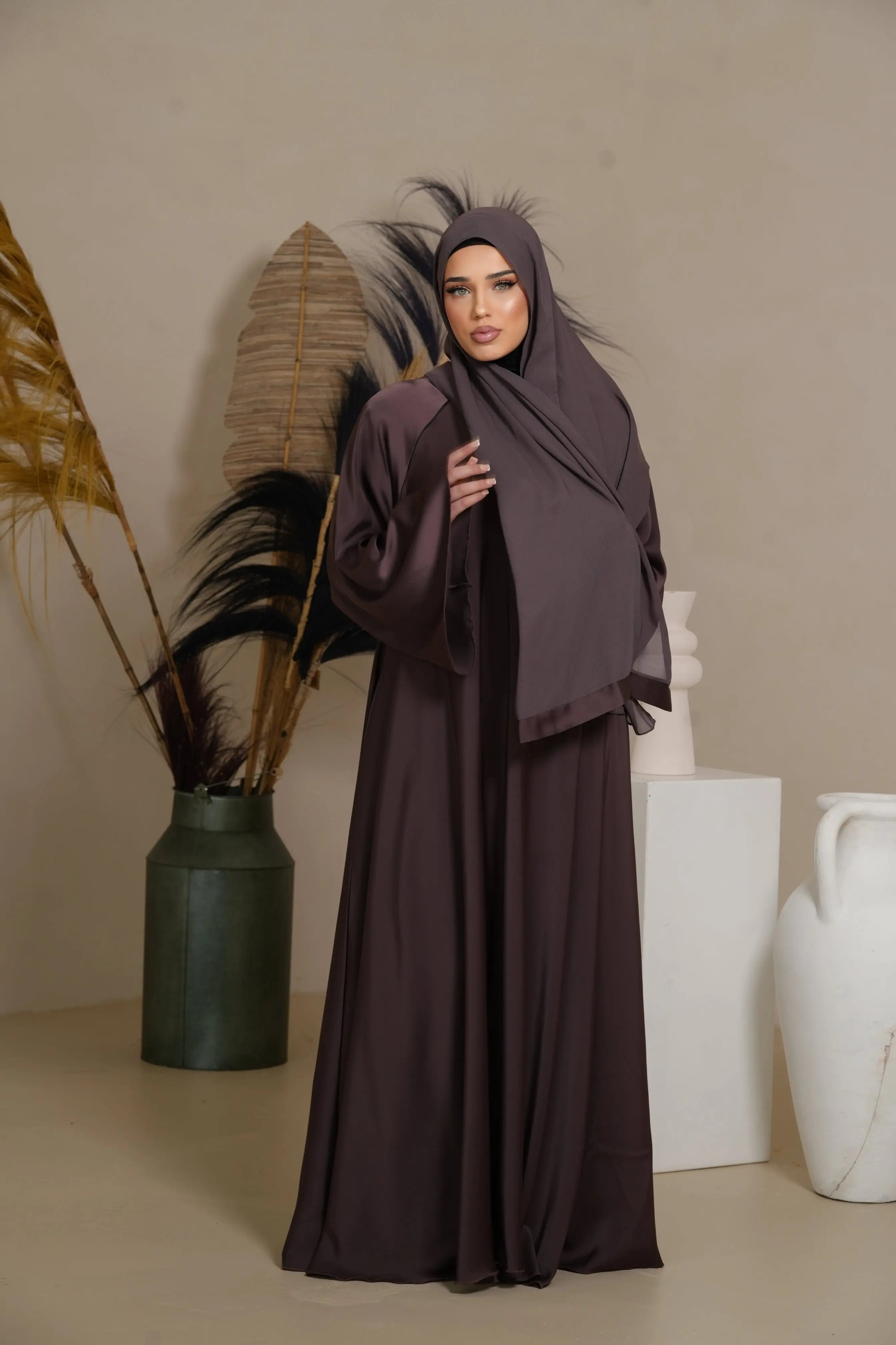 DXB Abaya - Brown Sugar Losyana.Shop