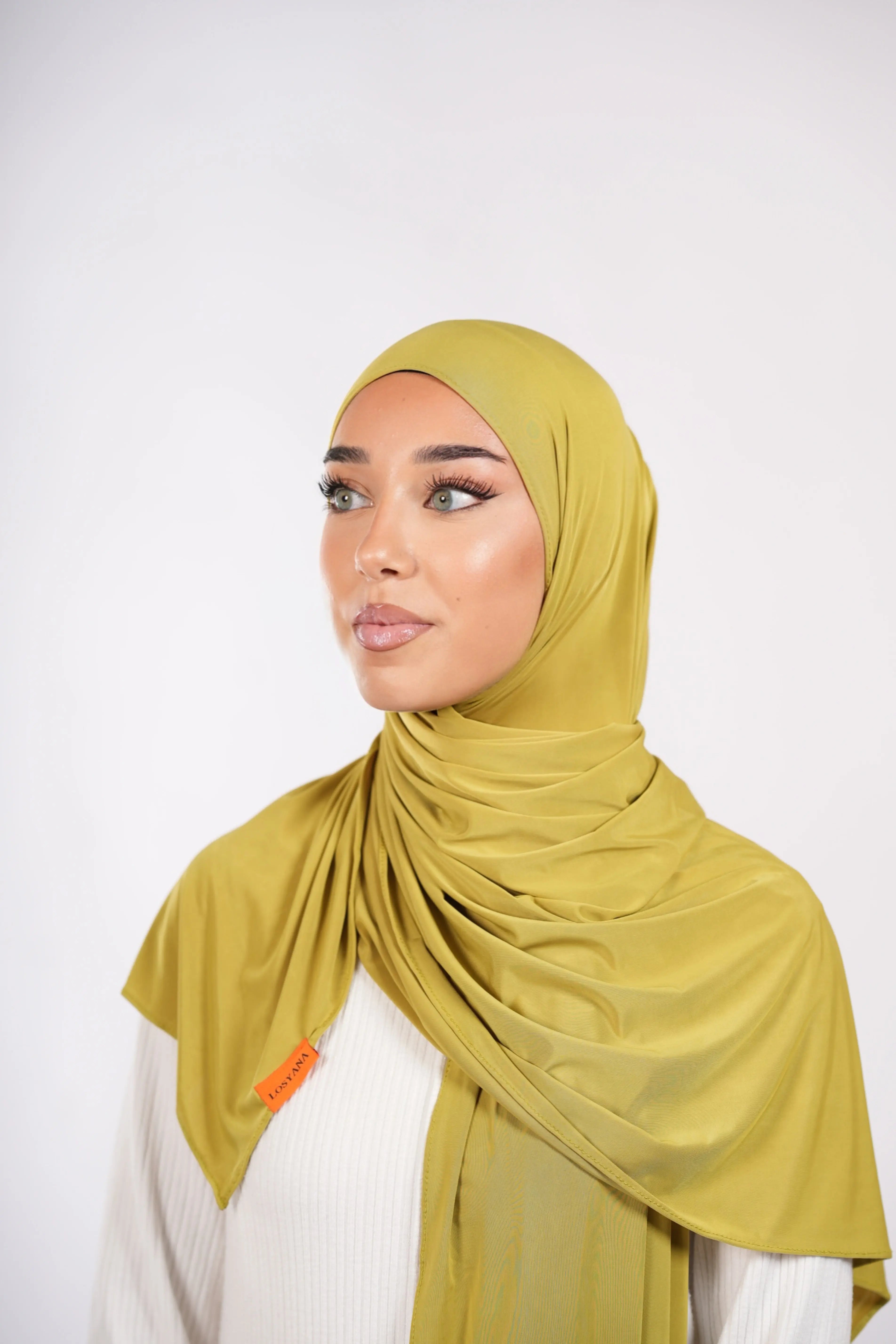 Liquid Jersey - Poison green Losyana.Shop