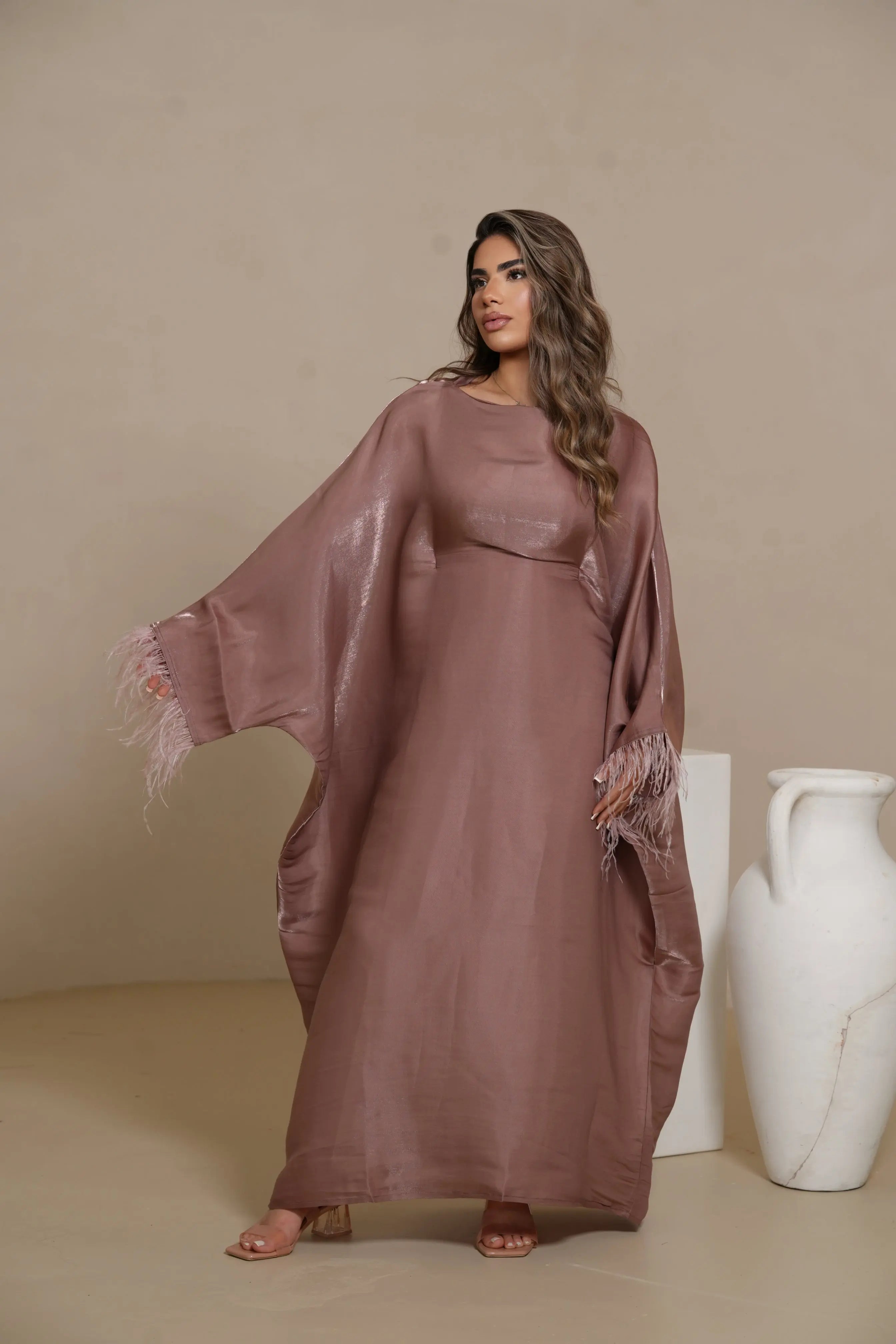 DXB Farasha Abaya - Velvet Losyana.Shop