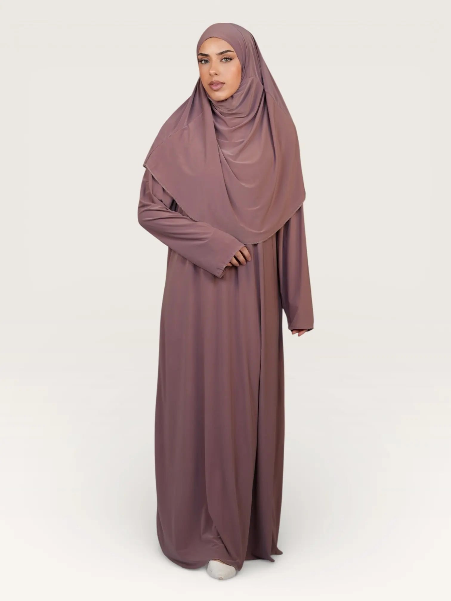 prayer dress premium jersey - dark rose