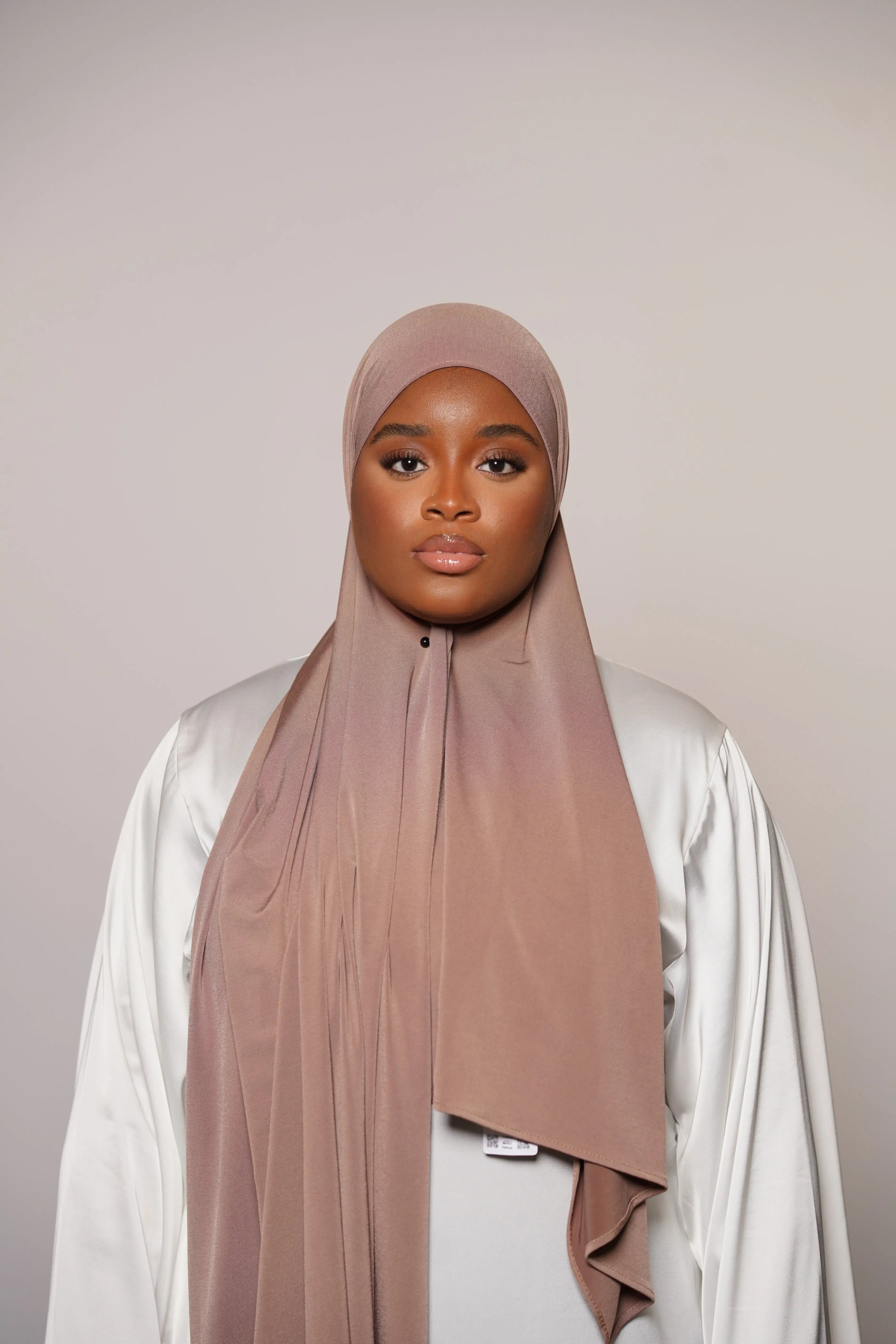 Satin Premium Jersey - nude peach Losyana.Shop
