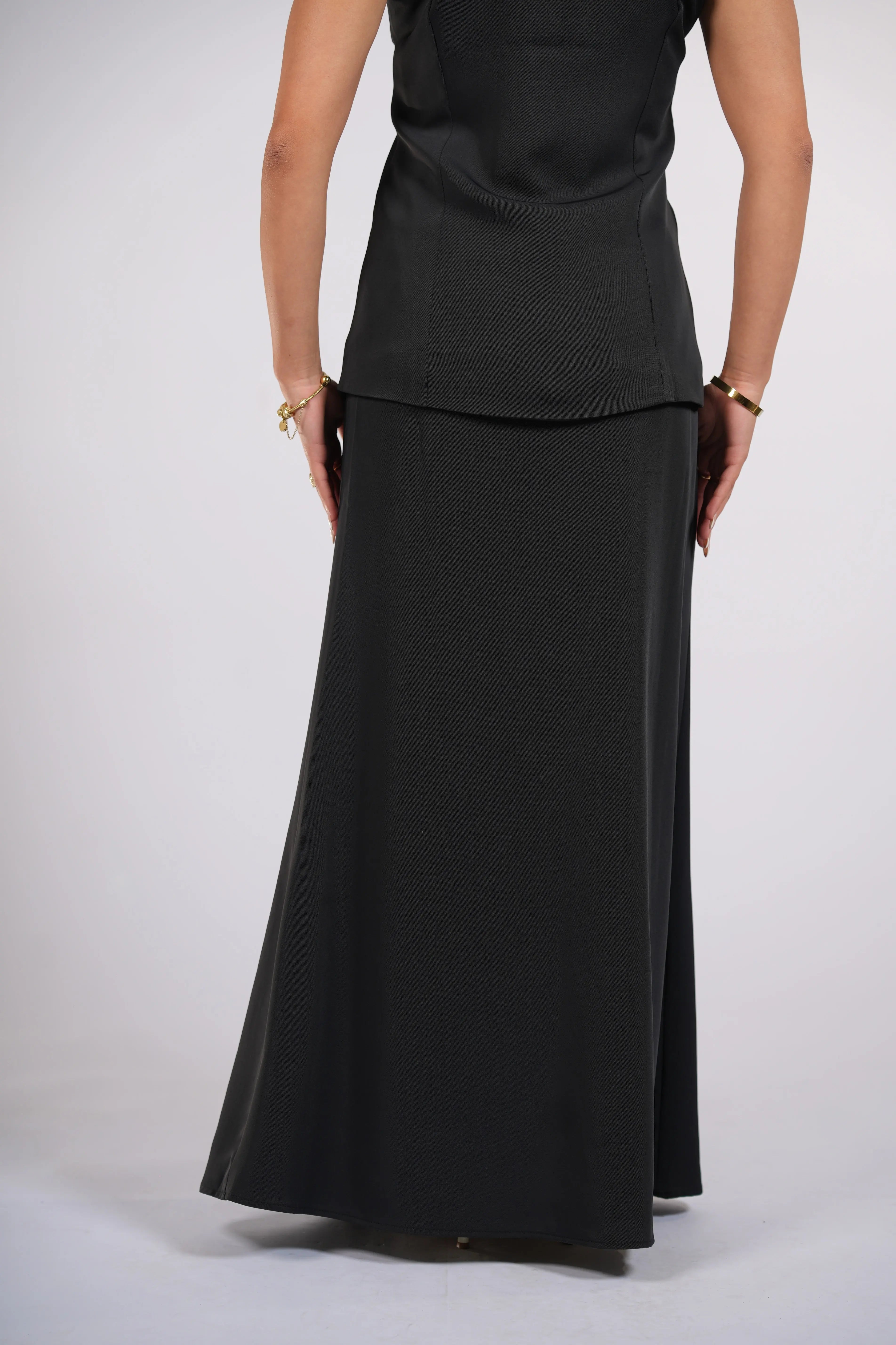 old vienna skirt - black Losyana.Shop