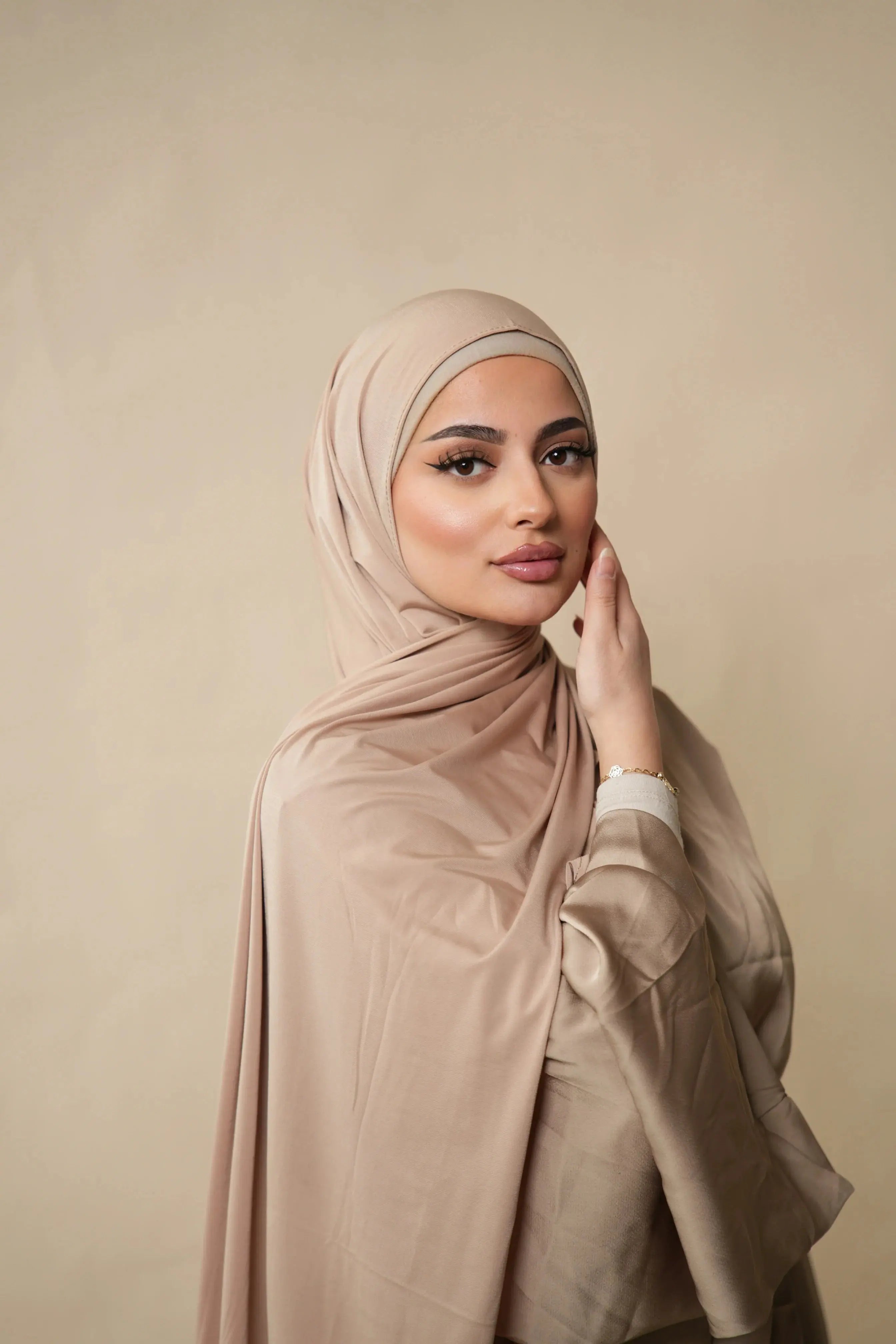 Premium Jersey to go - golden beige Losyana