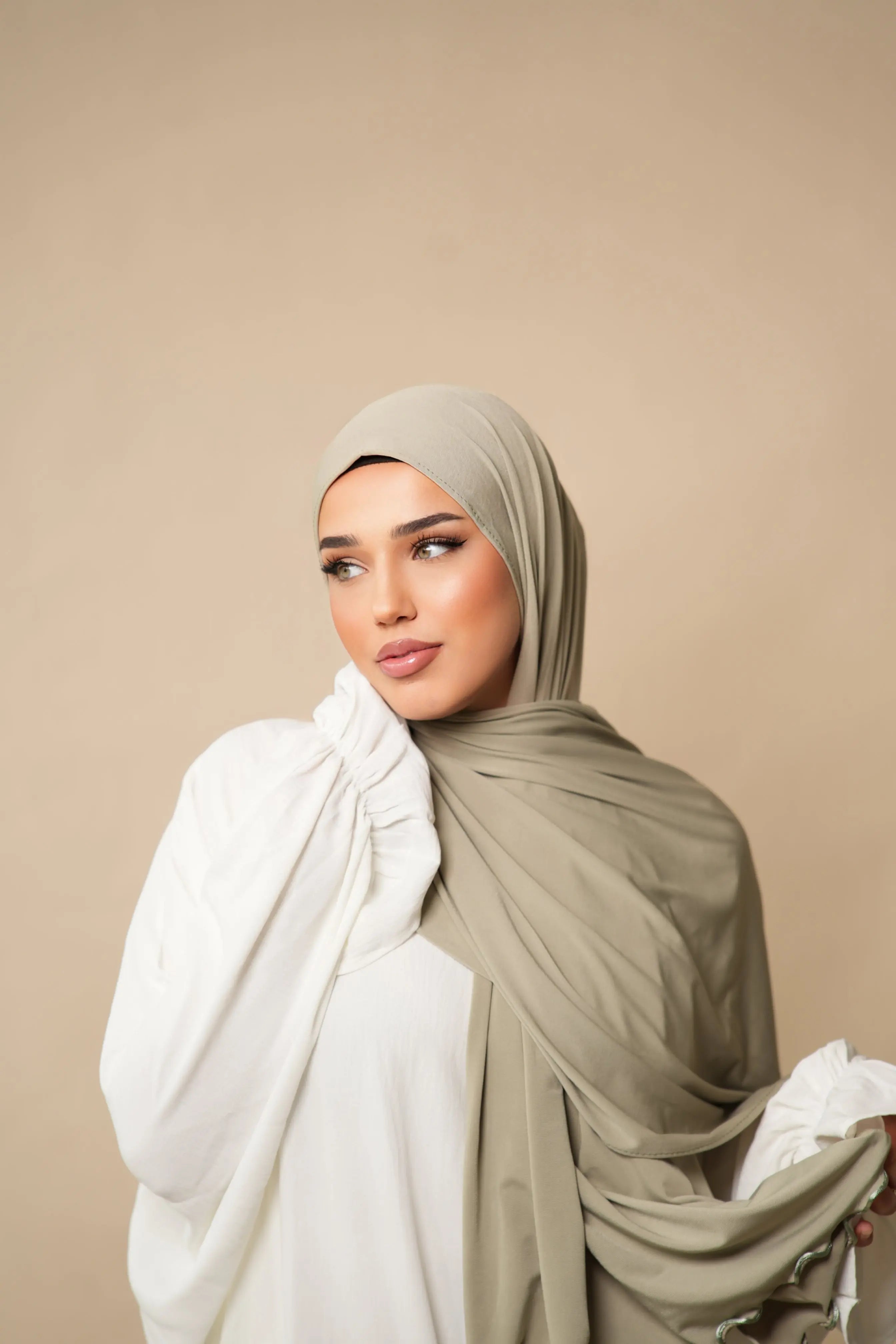 Premium jersey line - pistachio Losyana.Shop