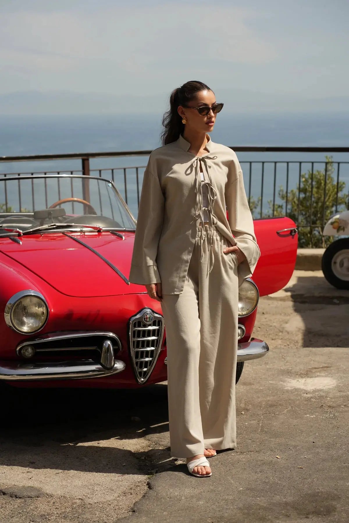 POSITANO EASE SET - COSTA CREAM Losyana.nl