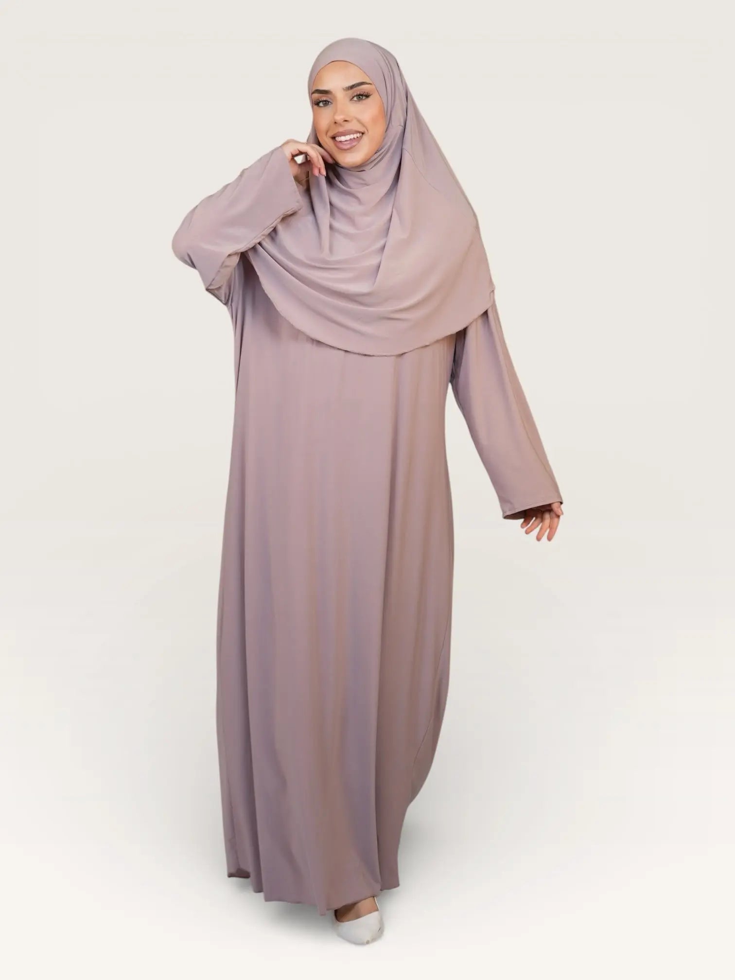 prayer dress premium jersey - almond