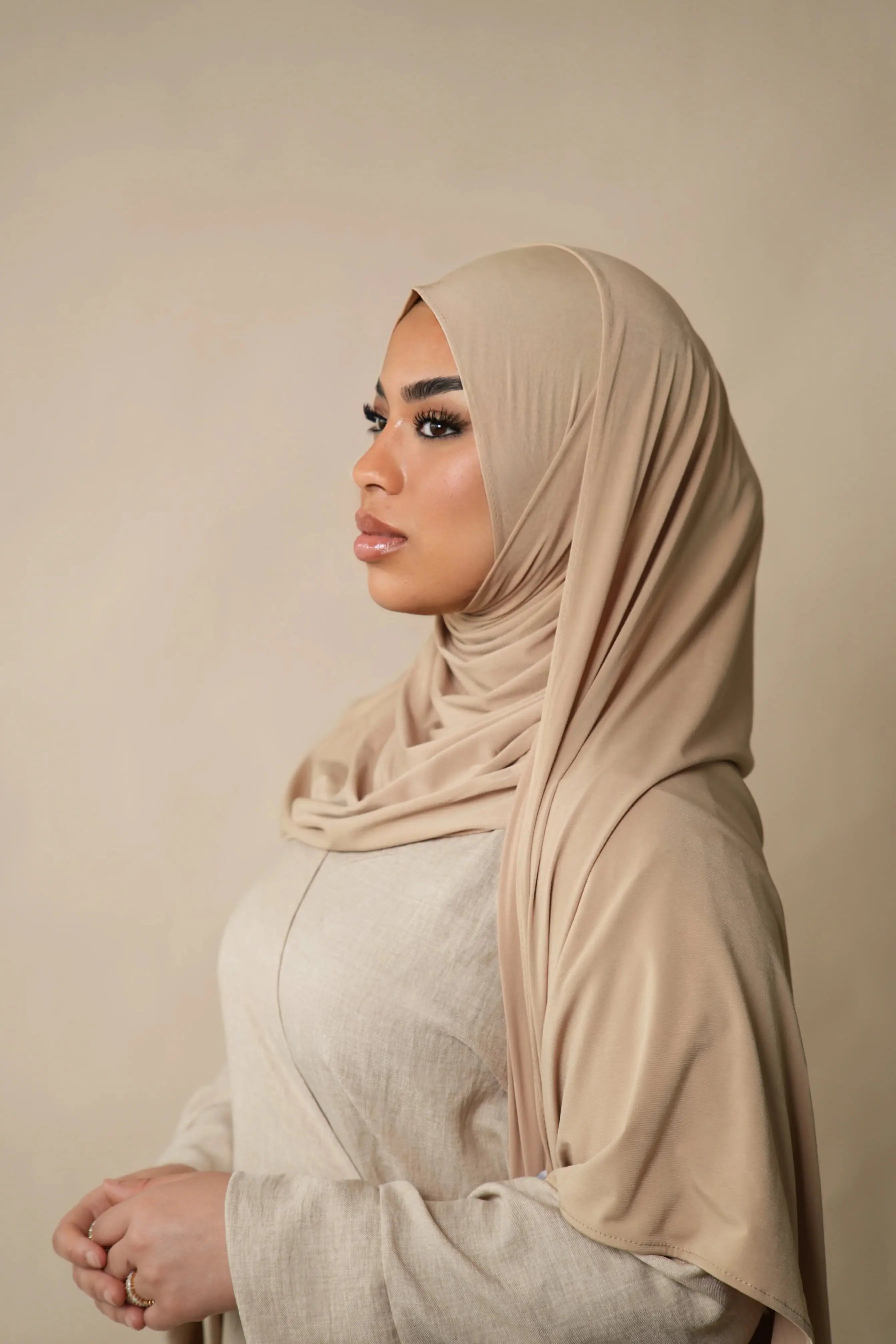 Premium Jersey to go - Light beige Losyana