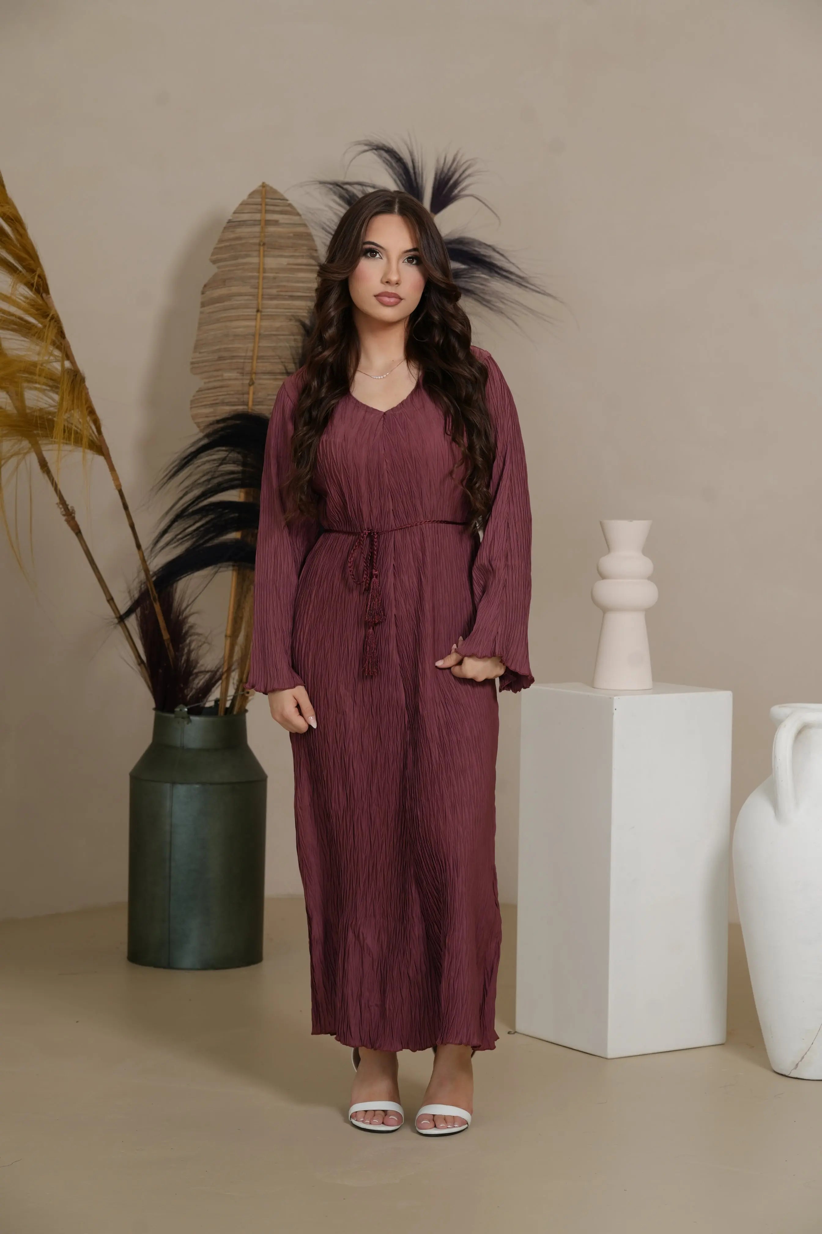 Summer Dress - Berry Losyana.Shop