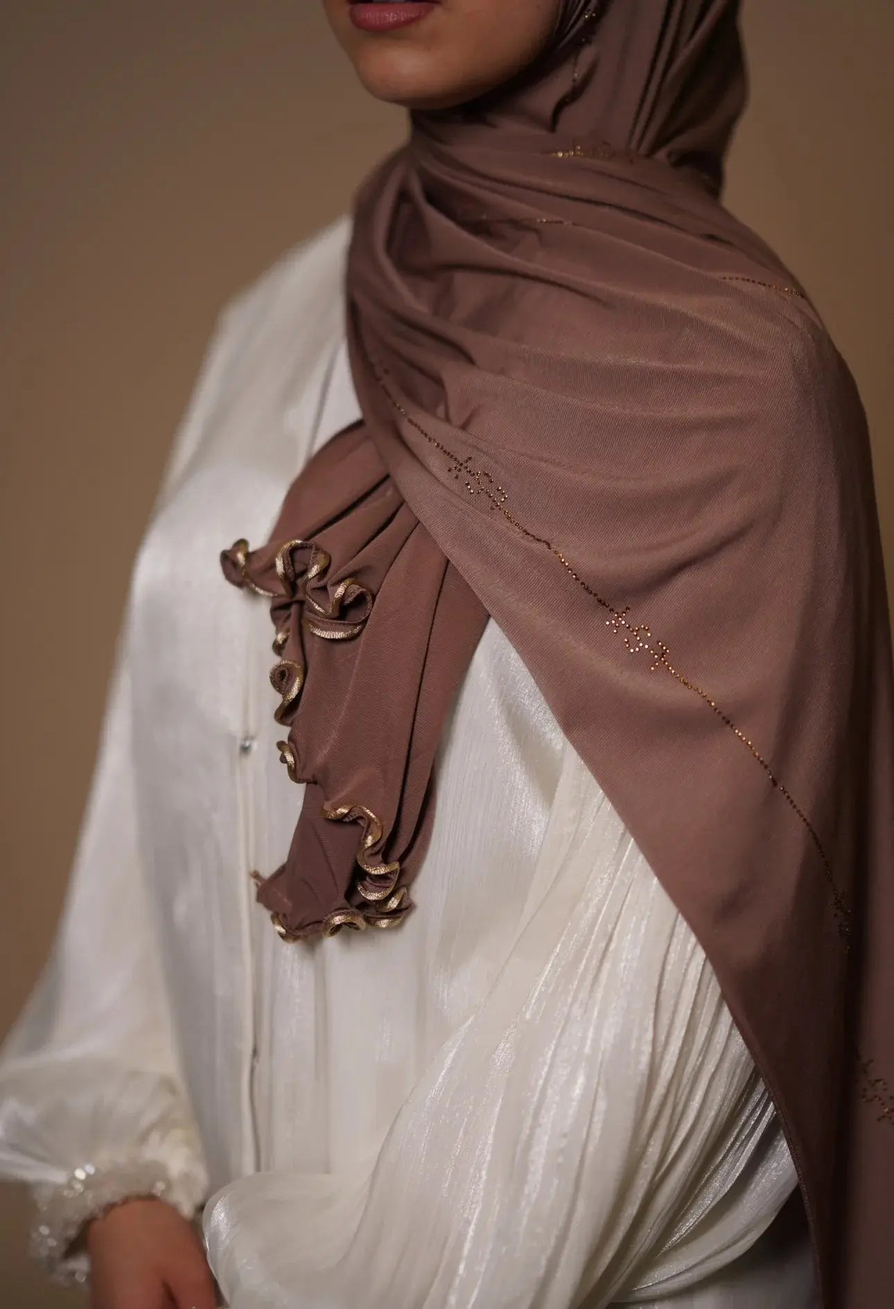 LSY Diamond Premium Jersey - nude brown Losyana