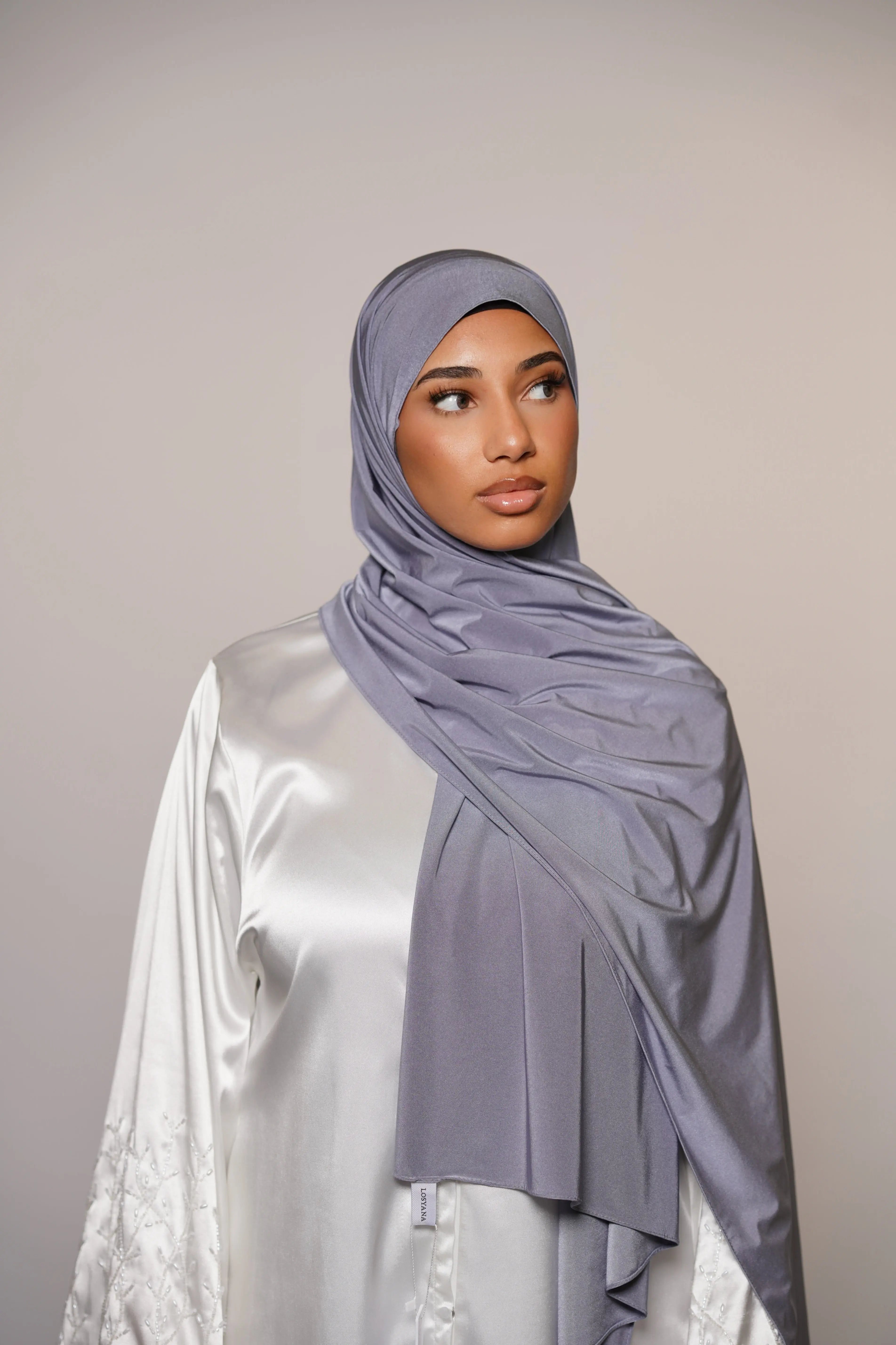 Satin premium jersey - shark Losyana.Shop