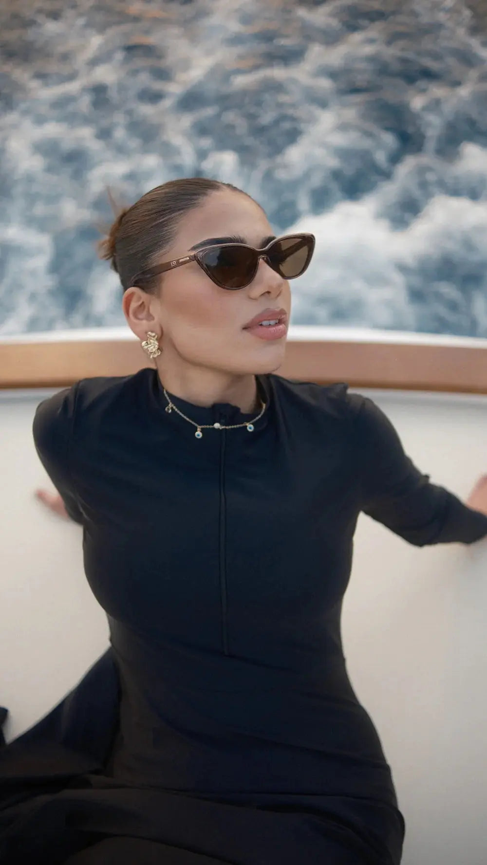 AZZURRA SET - BLACK Losyana.nl