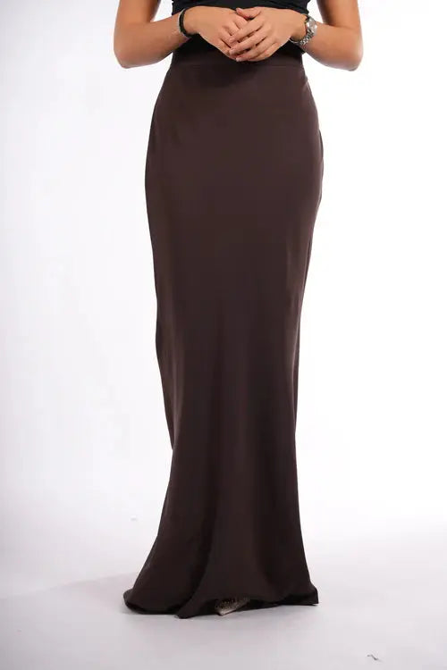 the palais skirt - espresso Losyana.Shop